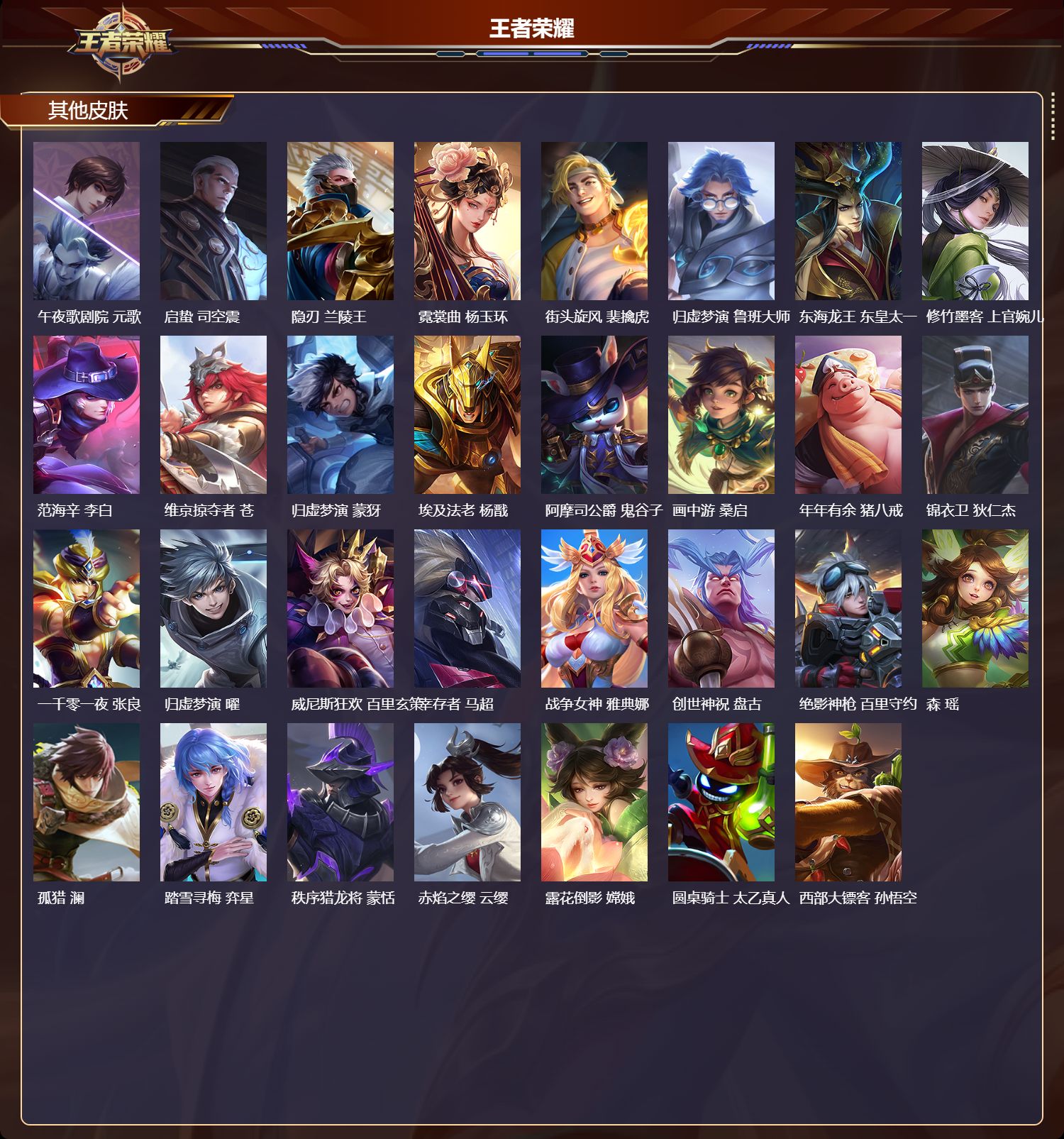 WZQM4211646王者荣耀账号详情图7