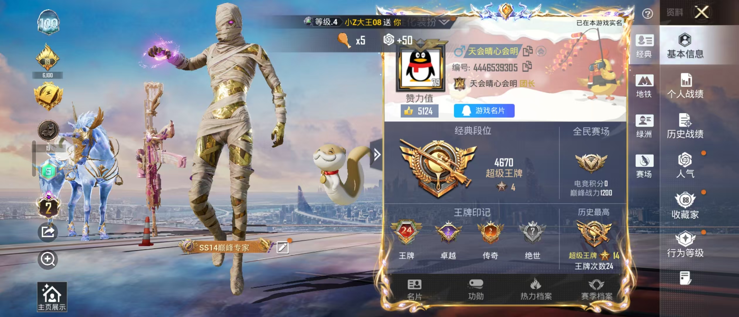 HPSJ4115928和平精英账号详情图3 HPSJ4115928和平精英账号详情图3