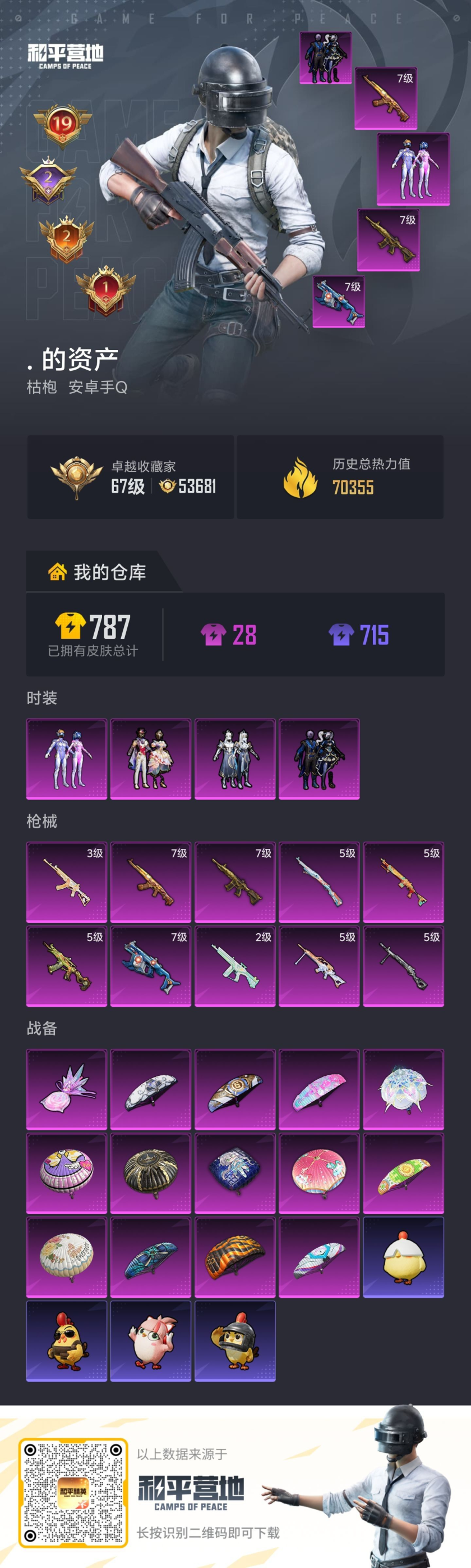 HPSJ4116231和平精英账号详情图2