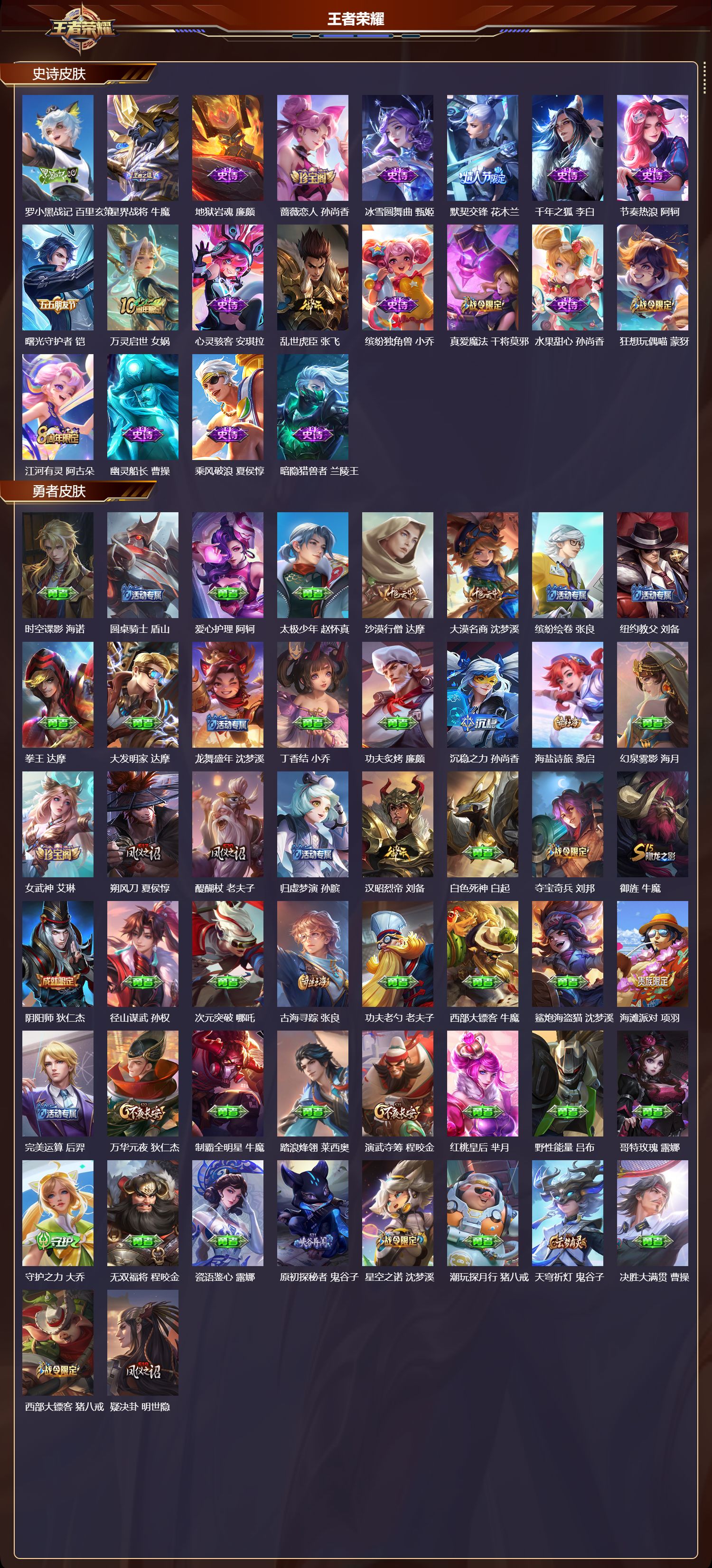 WZMK4211759王者荣耀账号详情图3 WZMK4211759王者荣耀账号详情图3