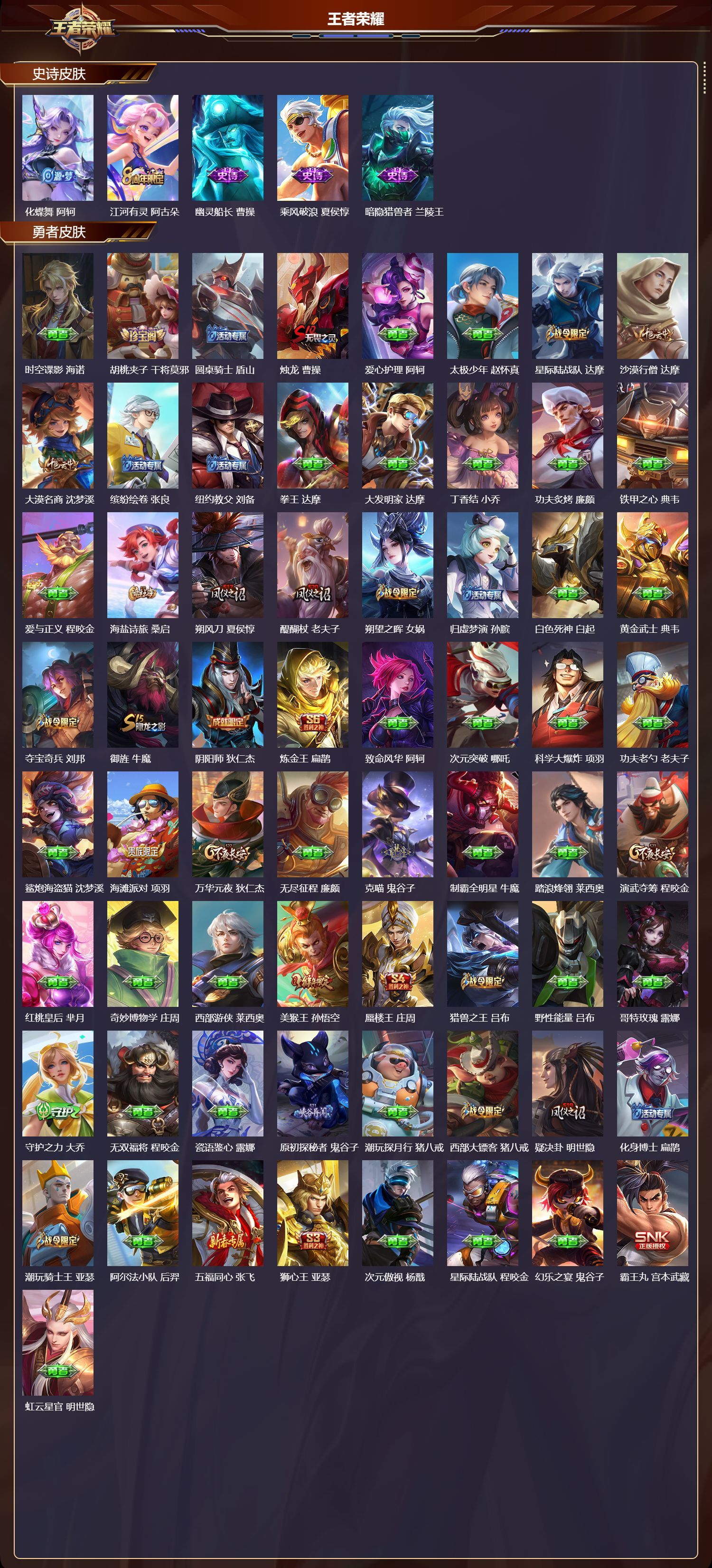 WZQM4211712王者荣耀账号详情图5 WZQM4211712王者荣耀账号详情图5