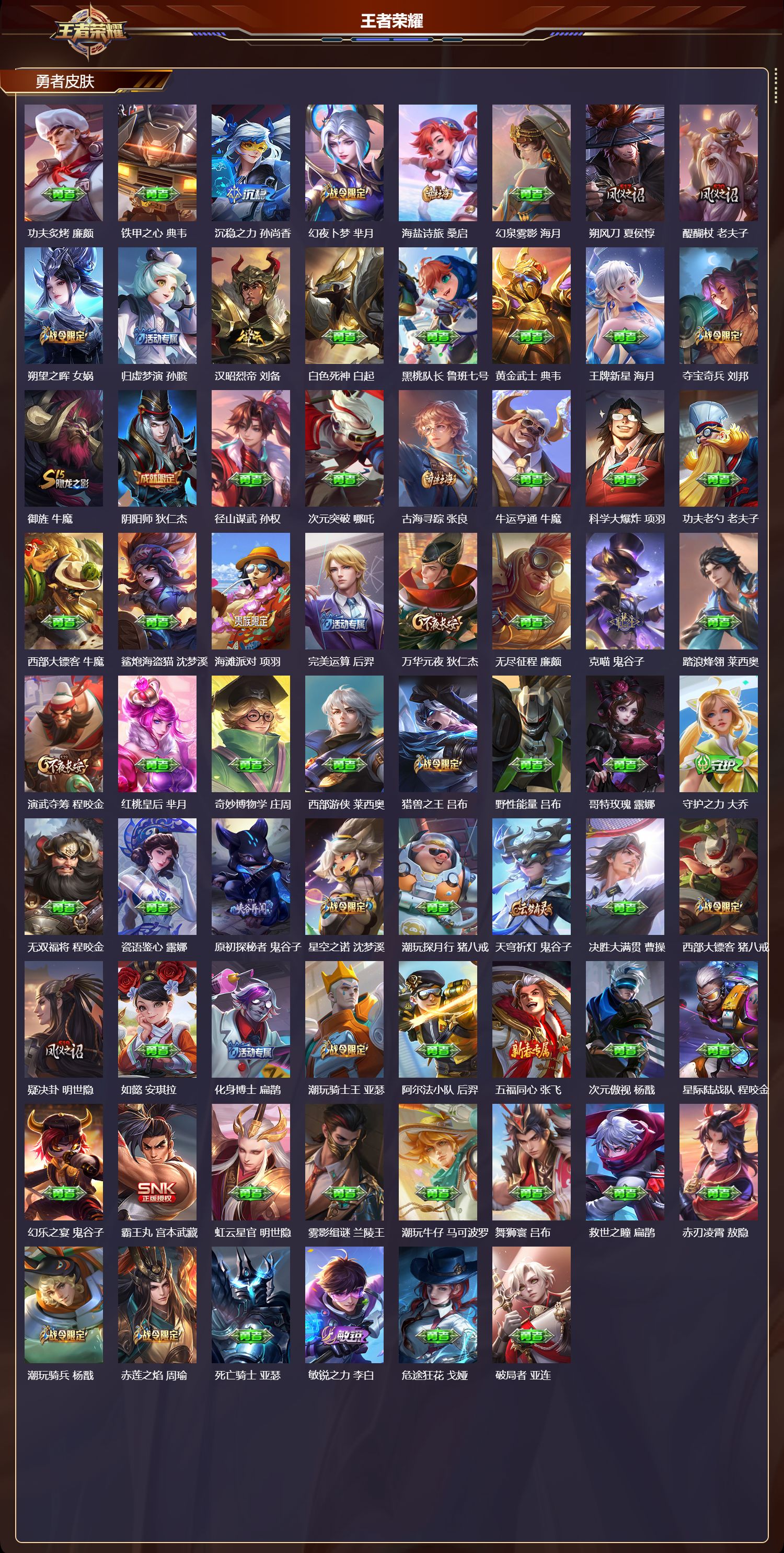 WZCMW4219465王者荣耀账号详情图8