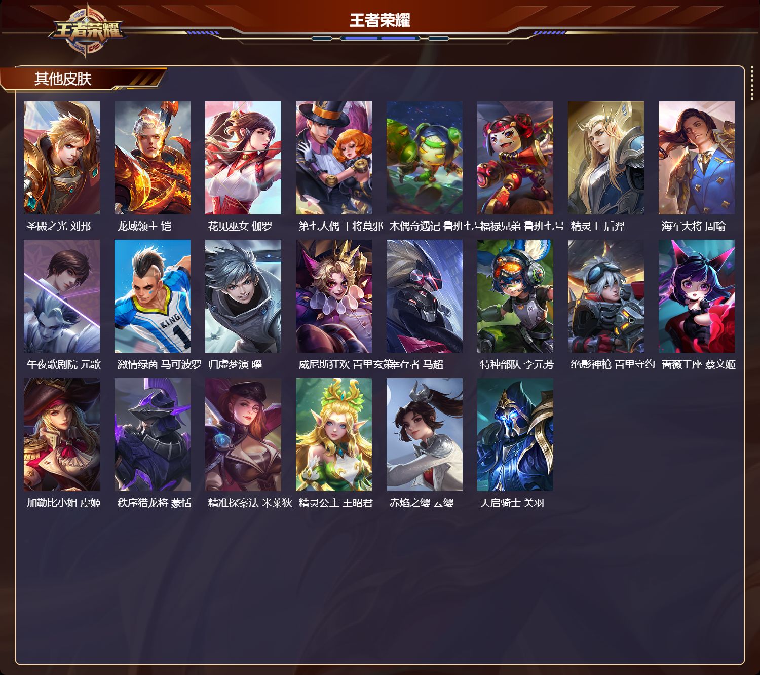 WZCMW4219881王者荣耀账号详情图7 WZCMW4219881王者荣耀账号详情图7