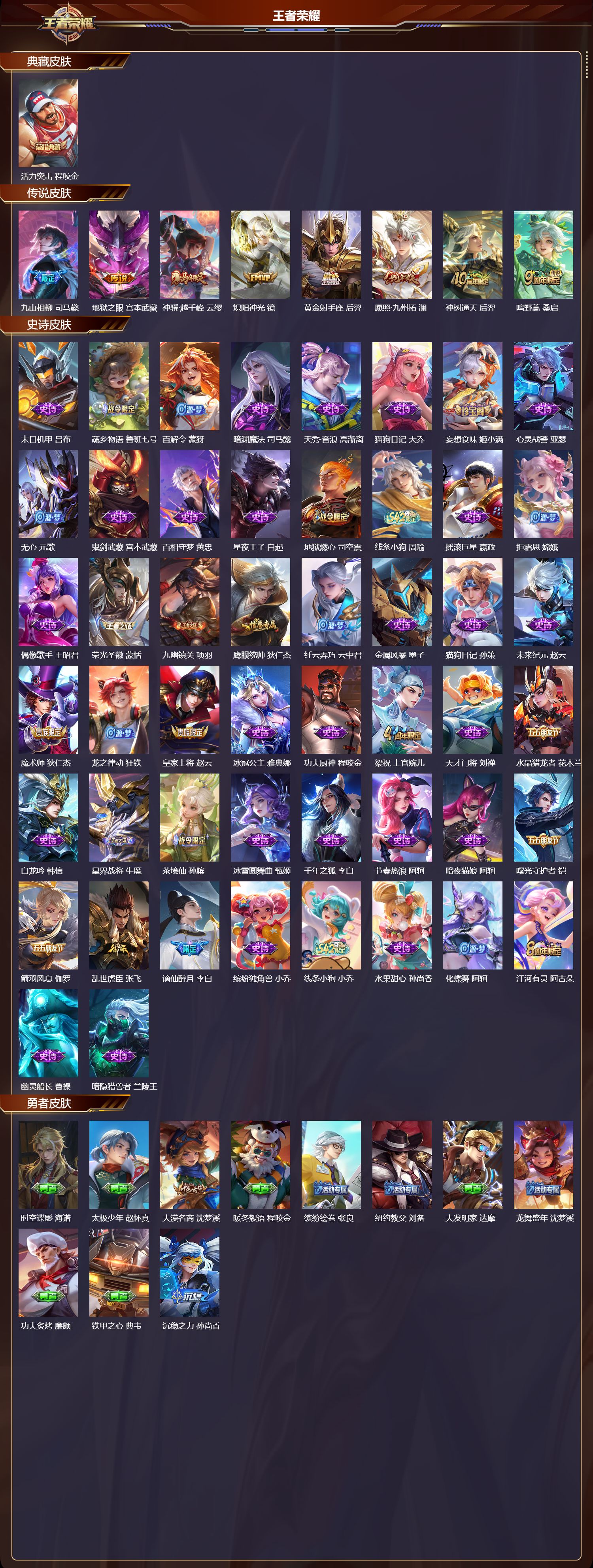 WZCMW4219936王者荣耀账号详情图6