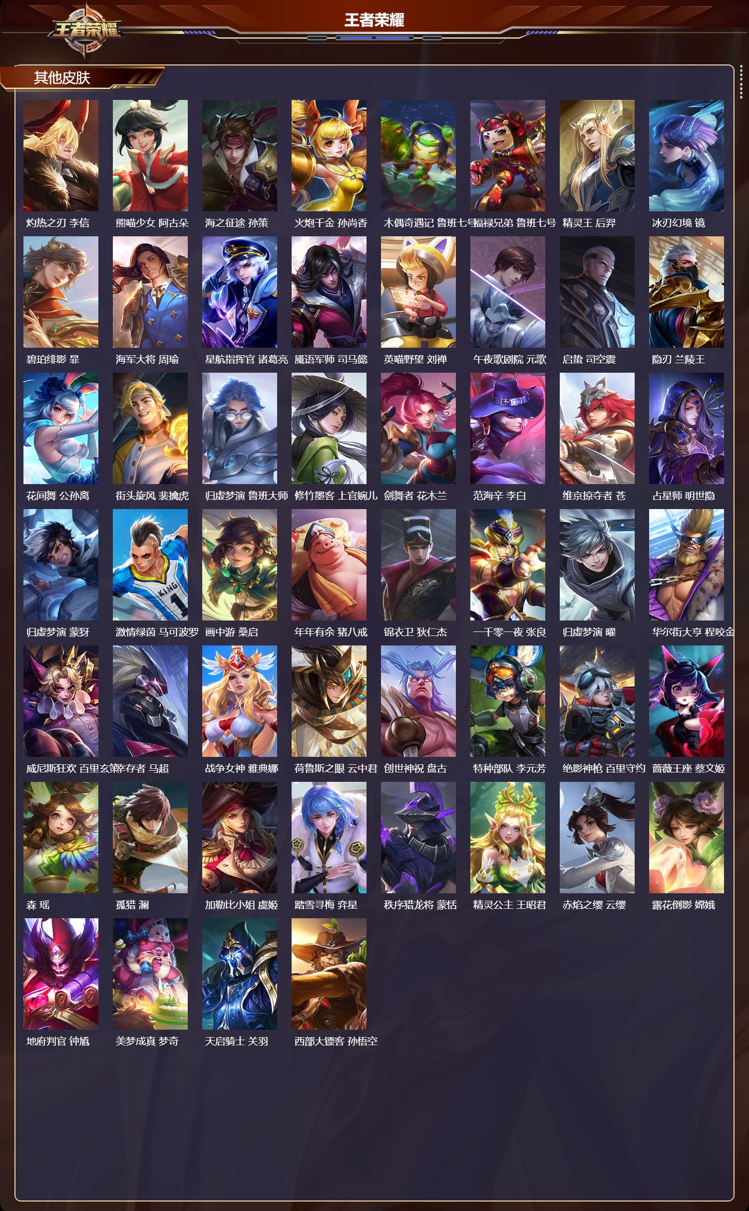 WZQM4211639王者荣耀账号详情图6