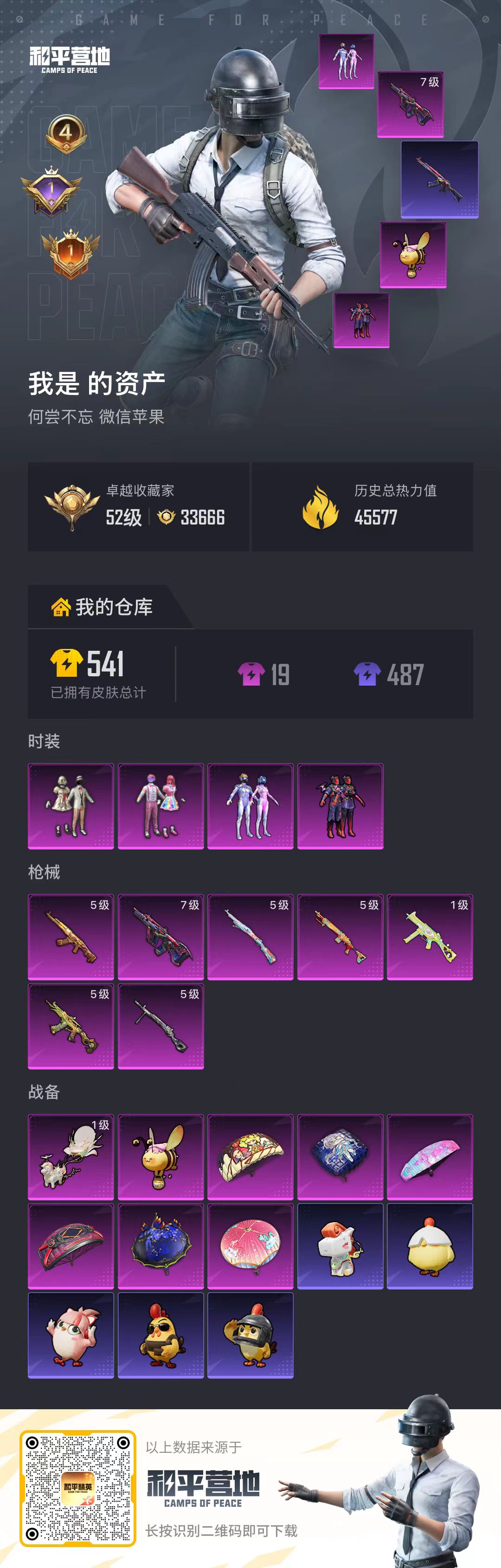 HPSJ4116266和平精英账号详情图2