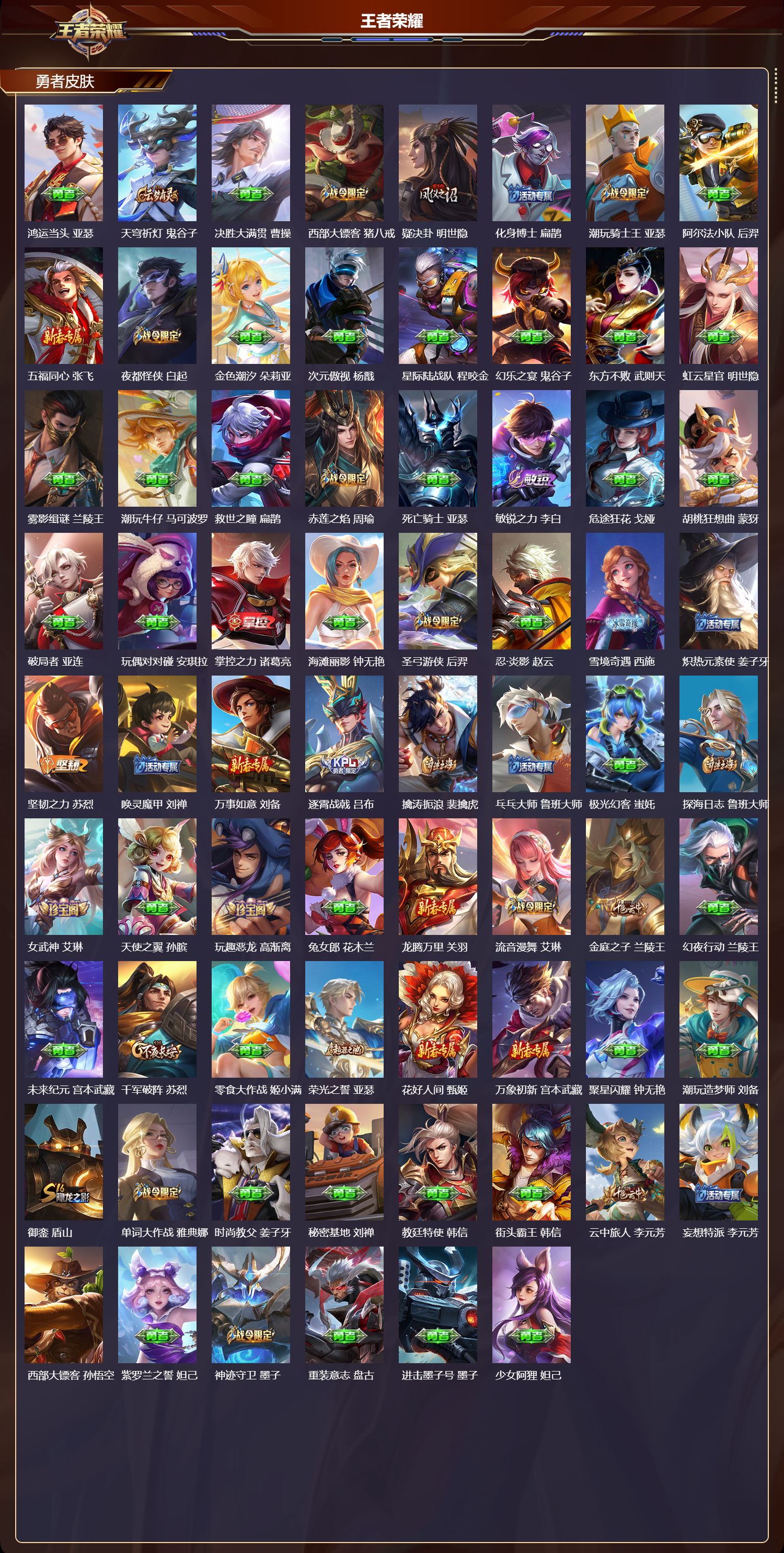 WZCMW4219643王者荣耀账号详情图10