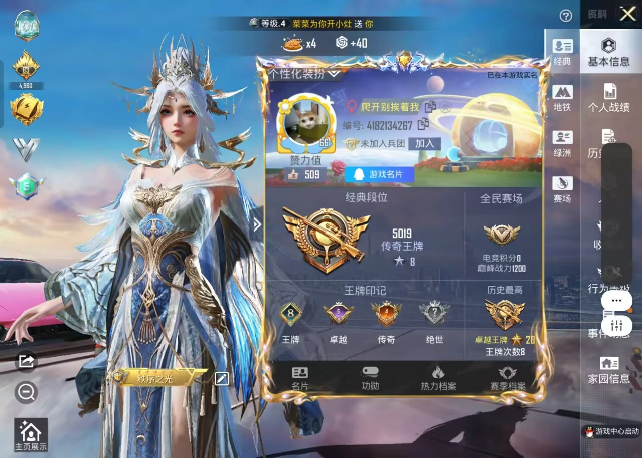 HPSJ4115988和平精英账号详情图3