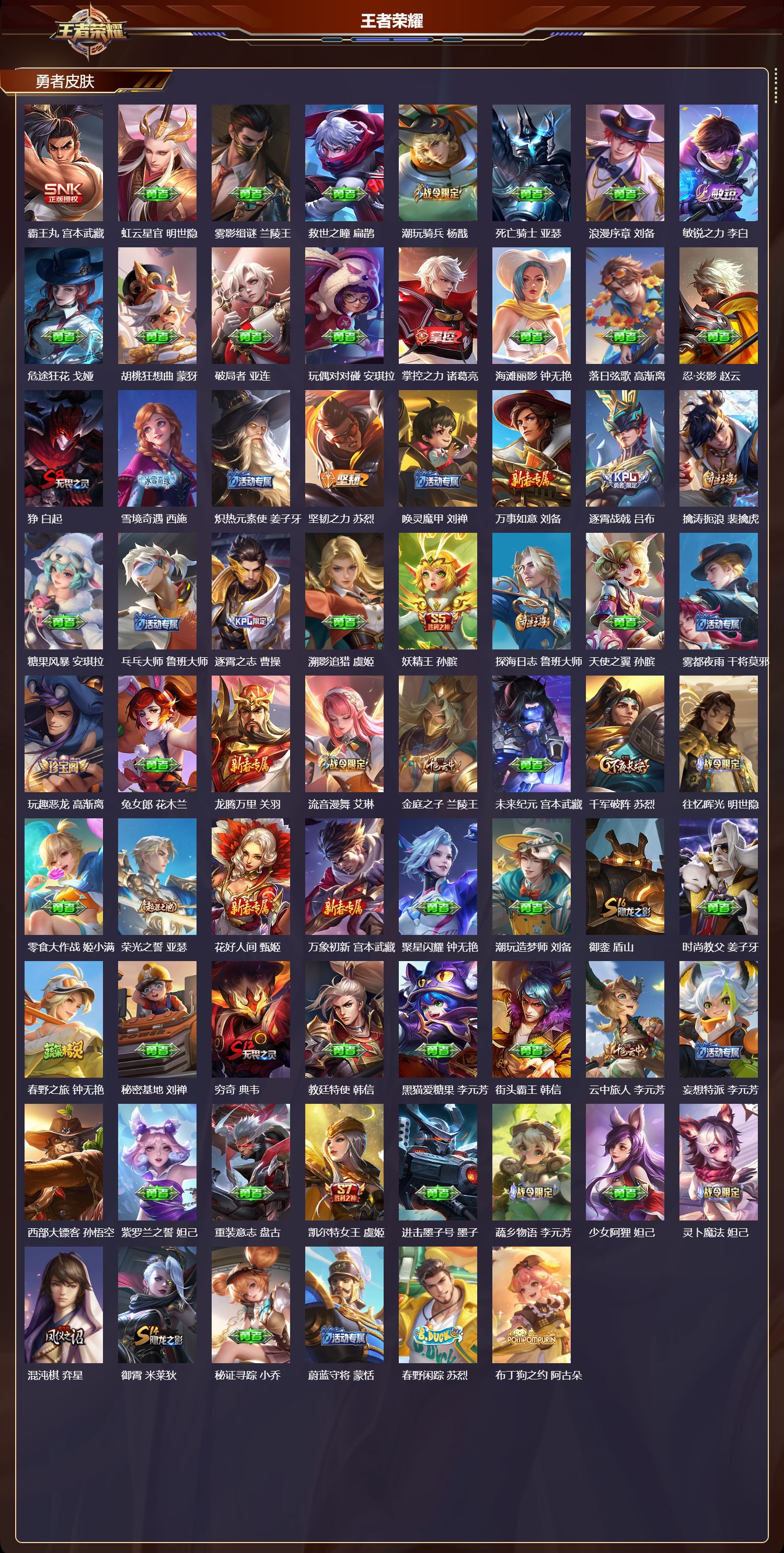 WZCMW4219428王者荣耀账号详情图9