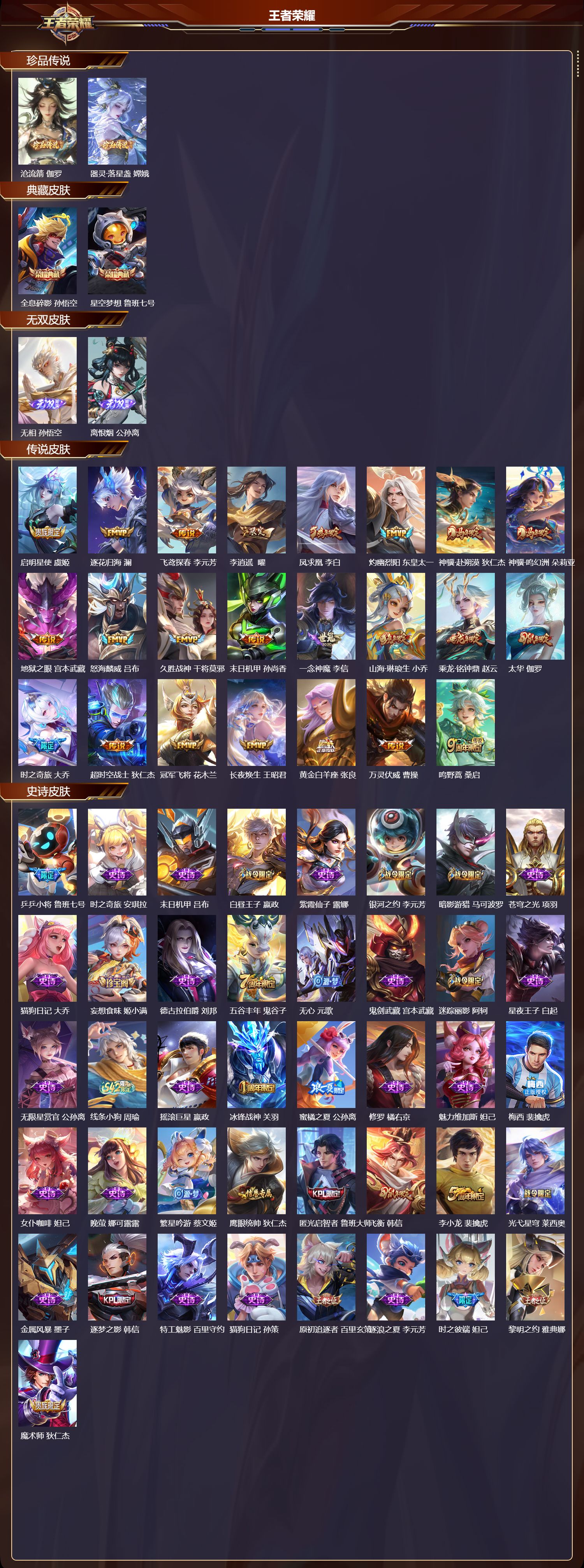 WZCMW4295798王者荣耀账号详情图7