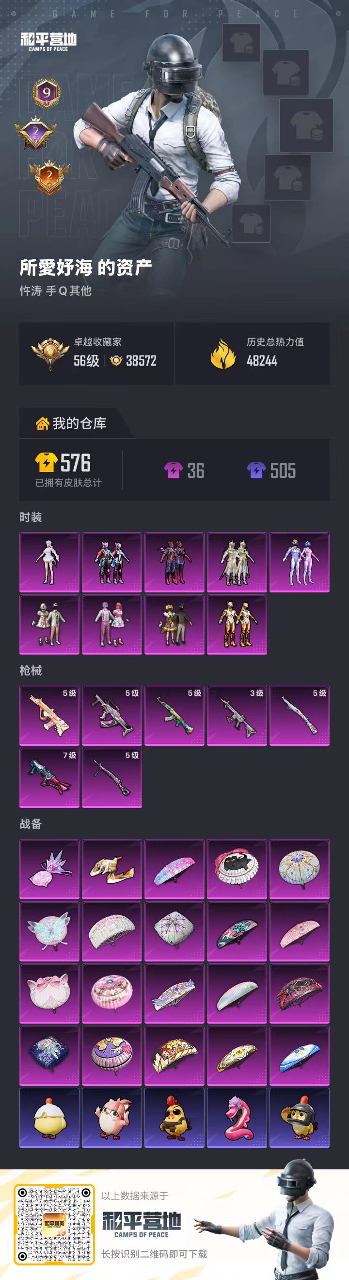 HPSJ4154363和平精英账号详情图2