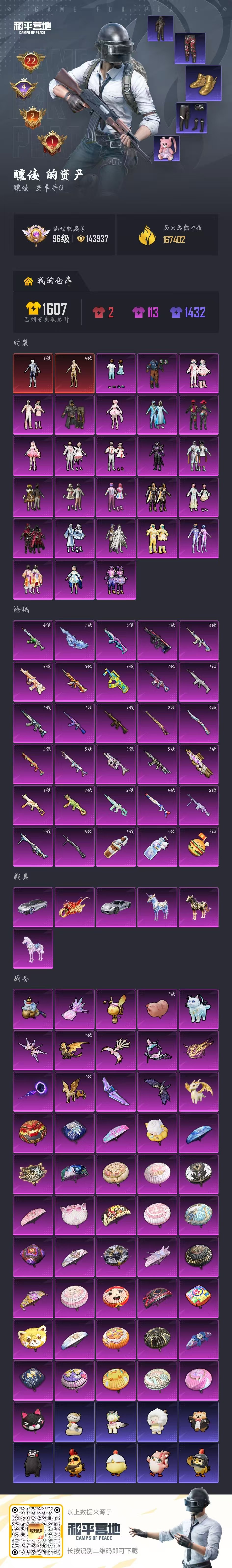 HPSJ4154030和平精英账号详情图2