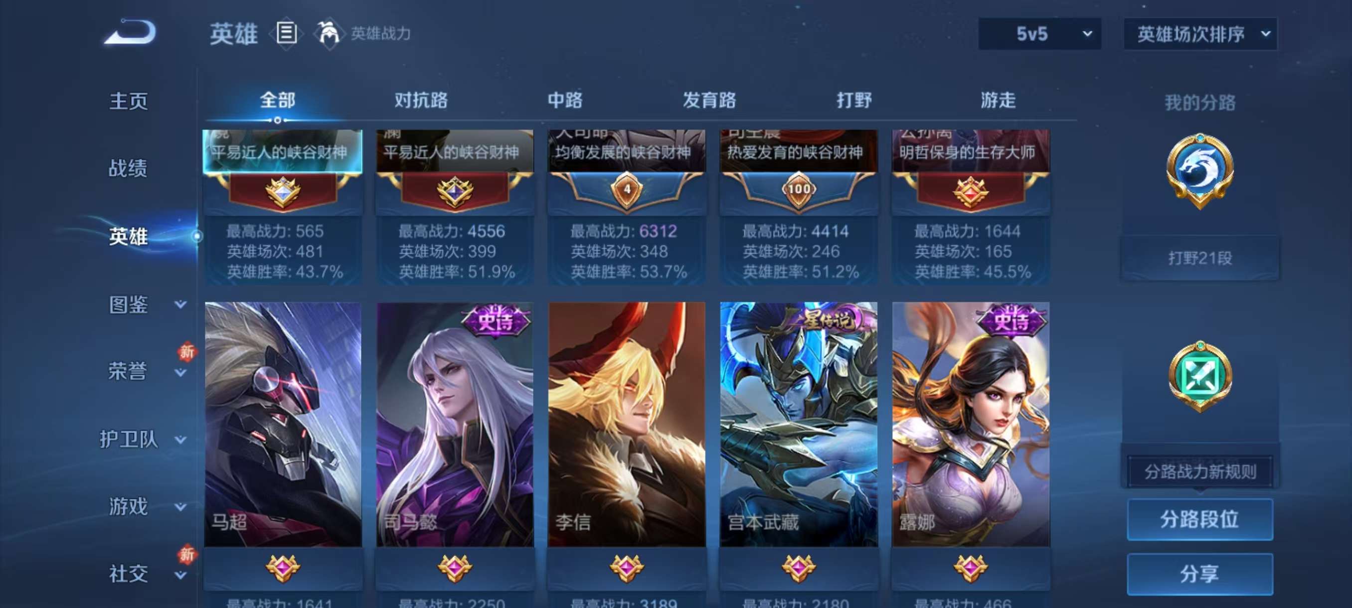 WZCMW4296044王者荣耀账号详情图4