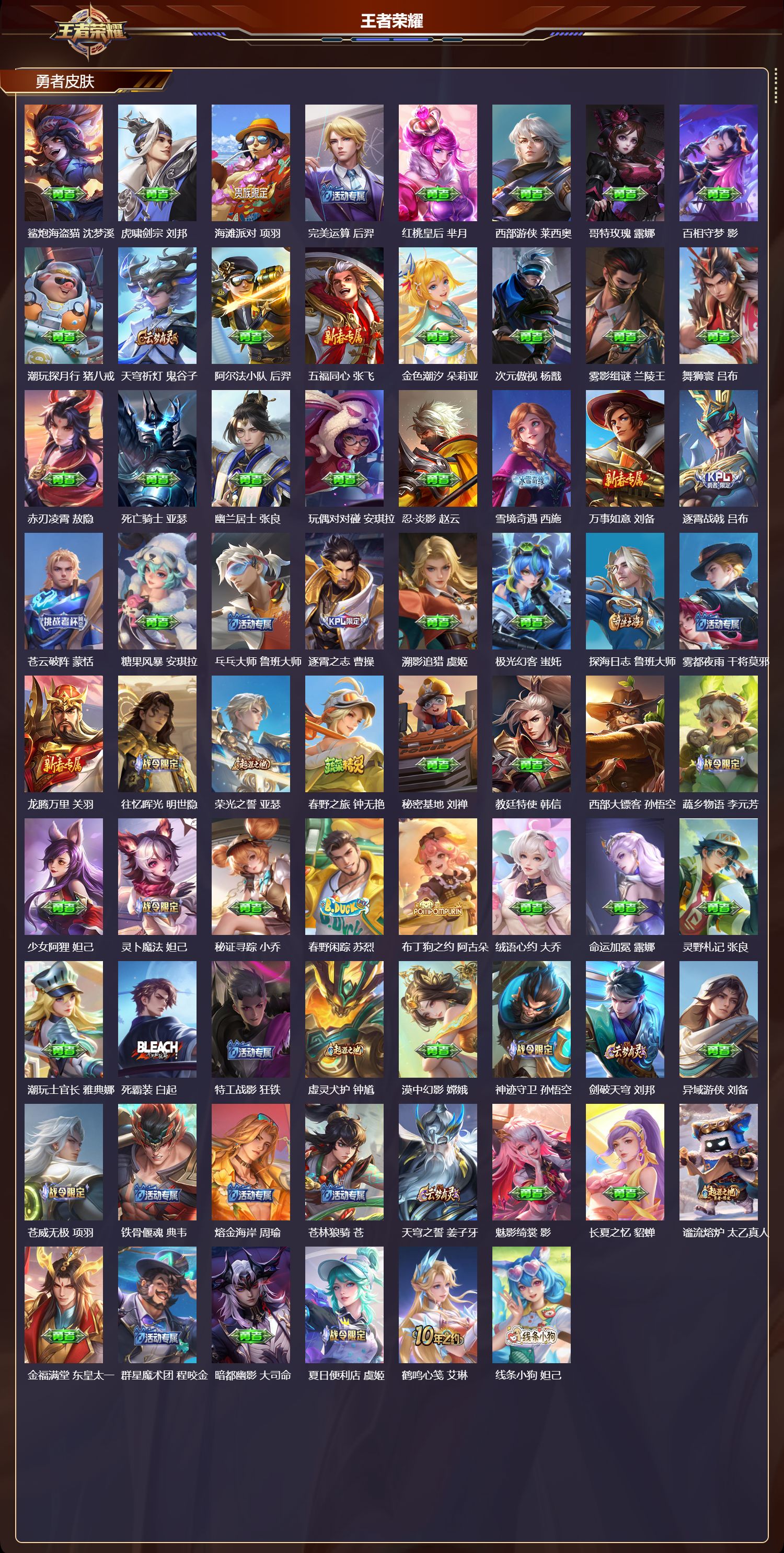 WZCMW4295354王者荣耀账号详情图6