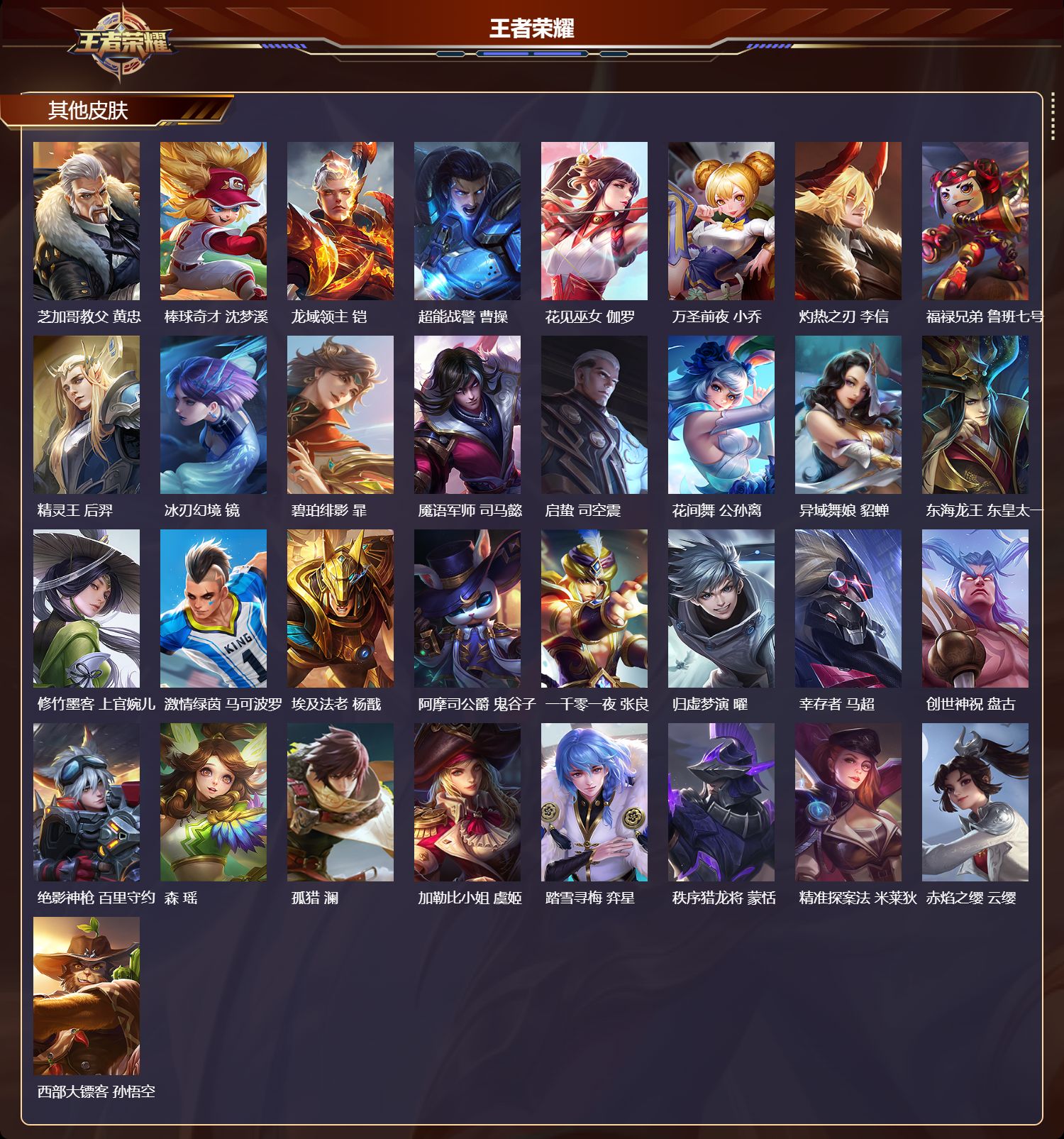 WZMK4275997王者荣耀账号详情图4