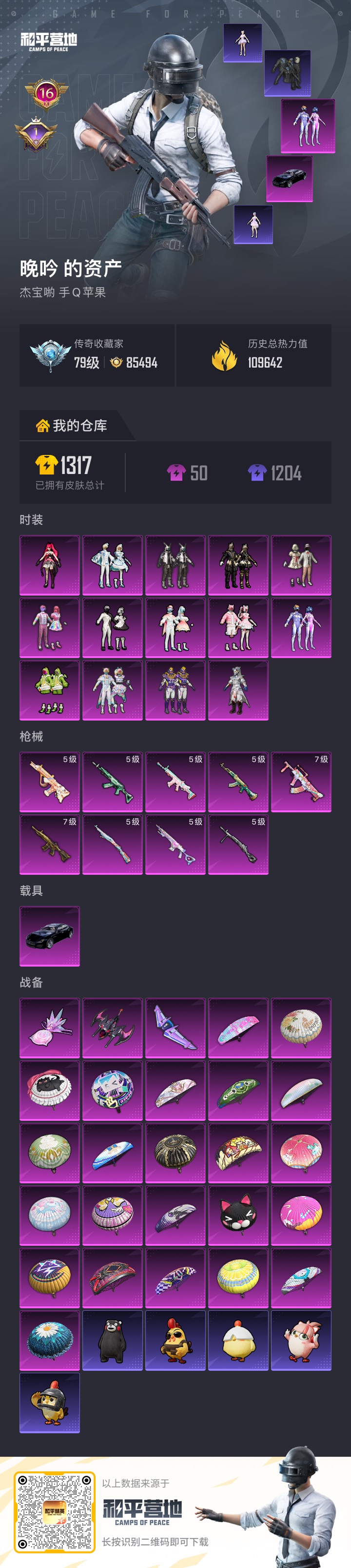 HPCMW4167811和平精英账号详情图17