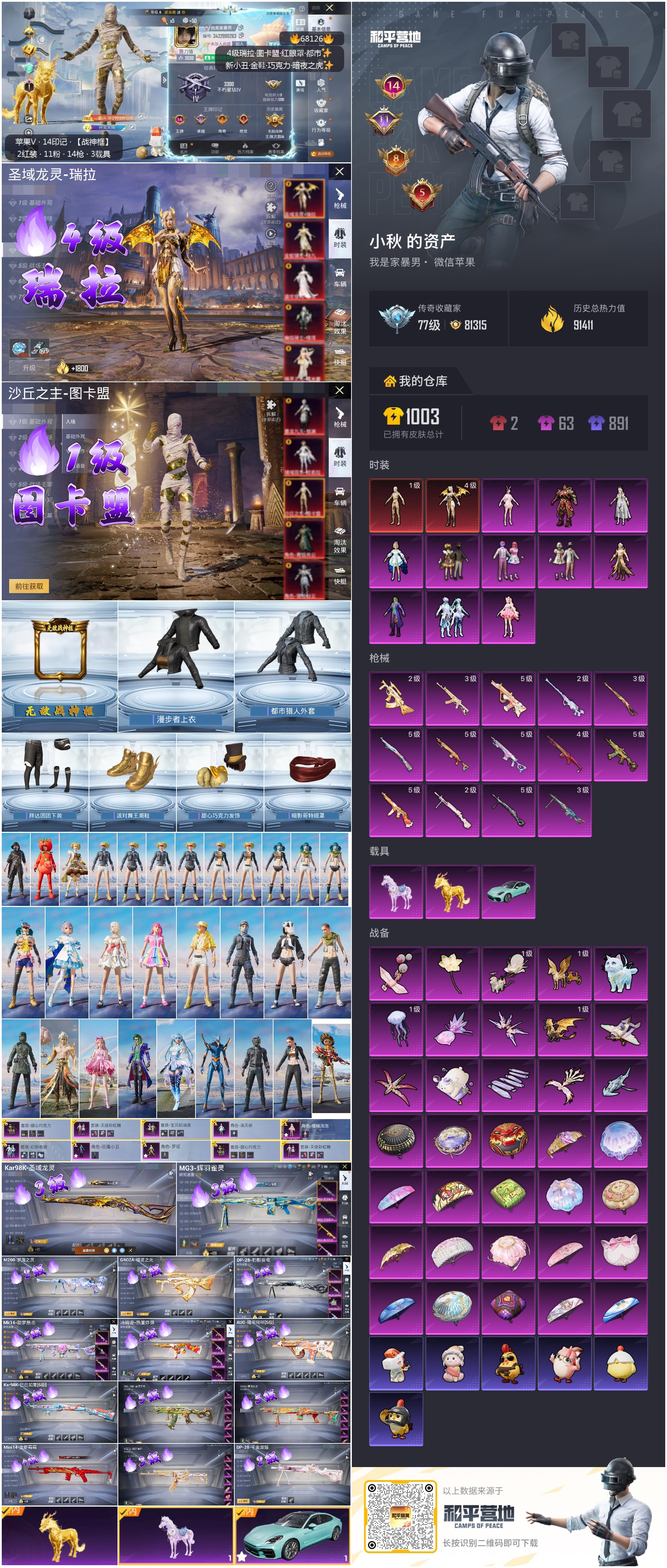 HPSJ4154039和平精英账号详情图4