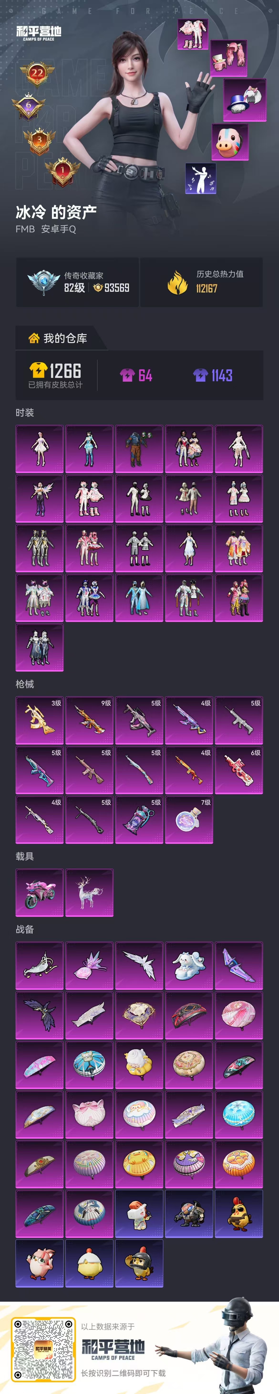 HPSJ4154118和平精英账号详情图2