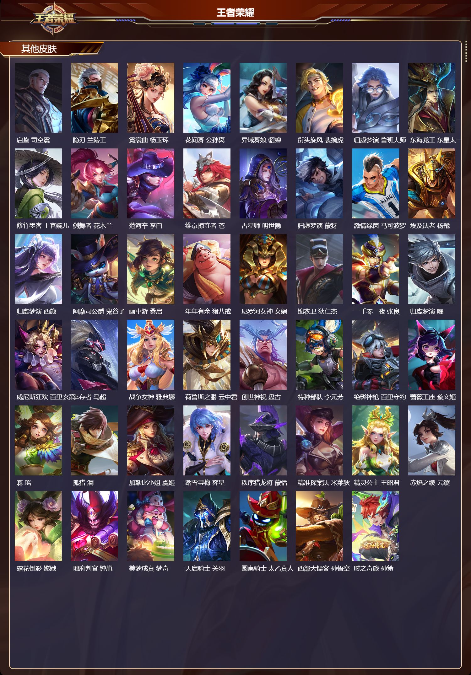 WZQM4275858王者荣耀账号详情图8