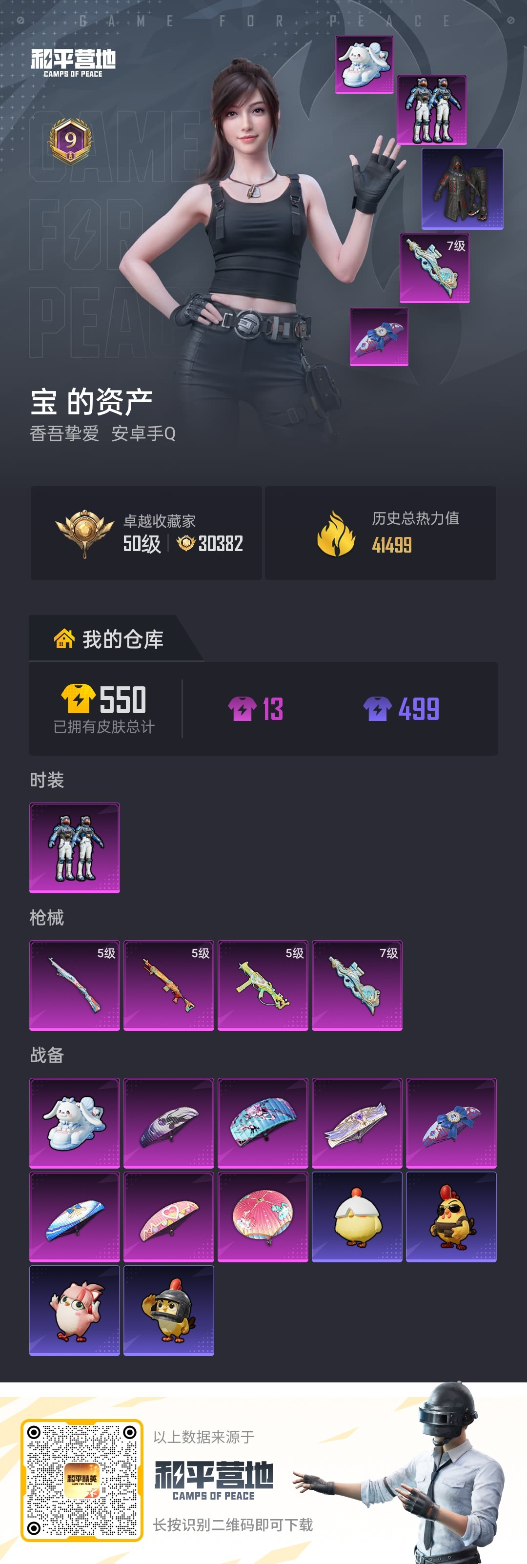 HPSJ4154049和平精英账号详情图2 HPSJ4154049和平精英账号详情图2