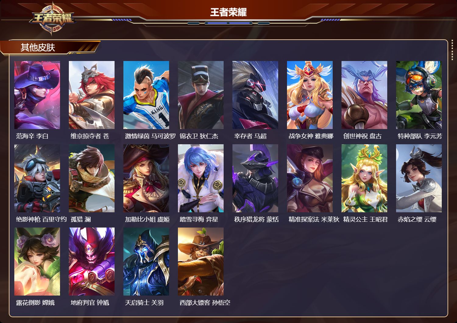 WZCMW4295415王者荣耀账号详情图9