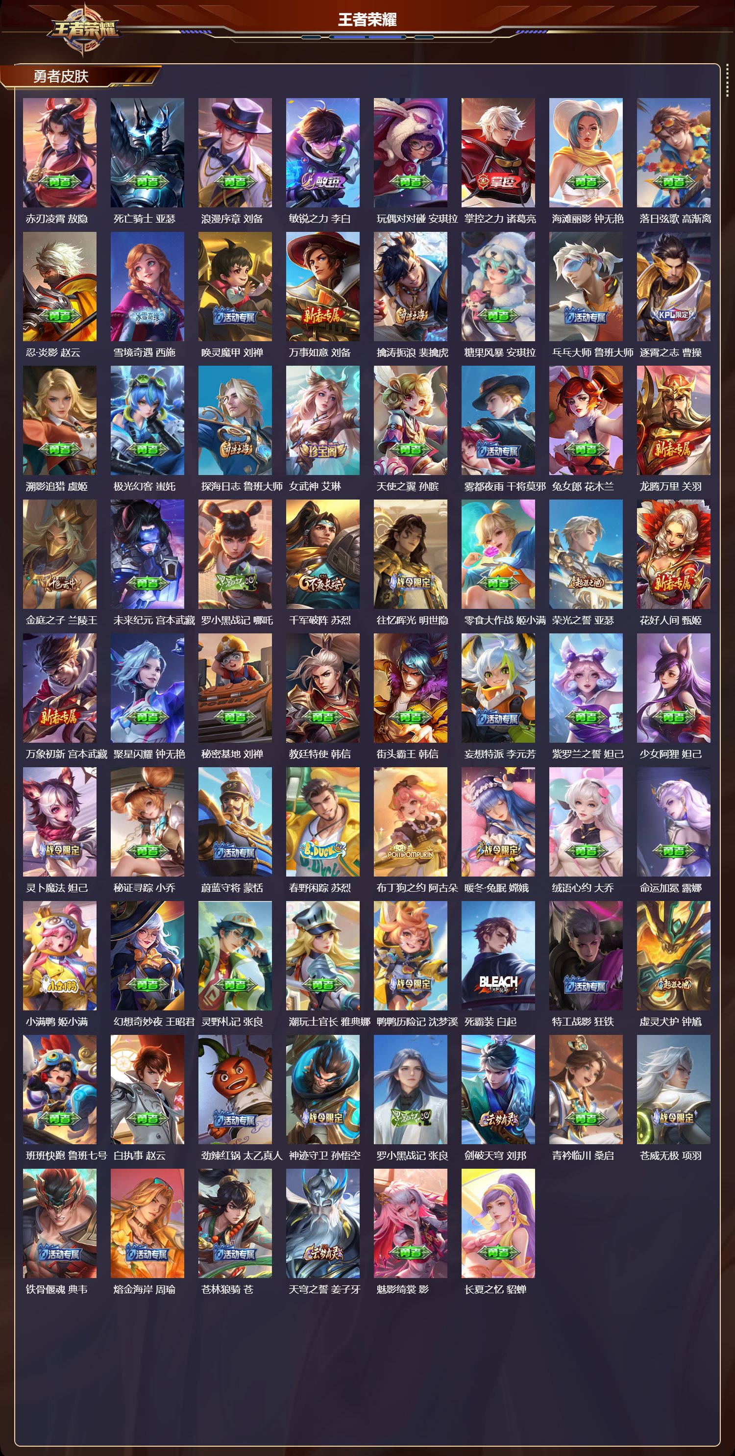 WZCMW4296036王者荣耀账号详情图9