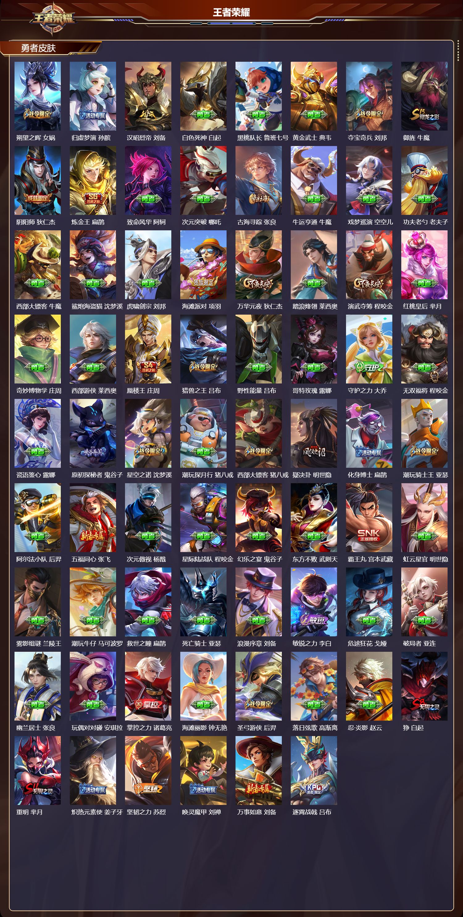 WZCMW4295929王者荣耀账号详情图9