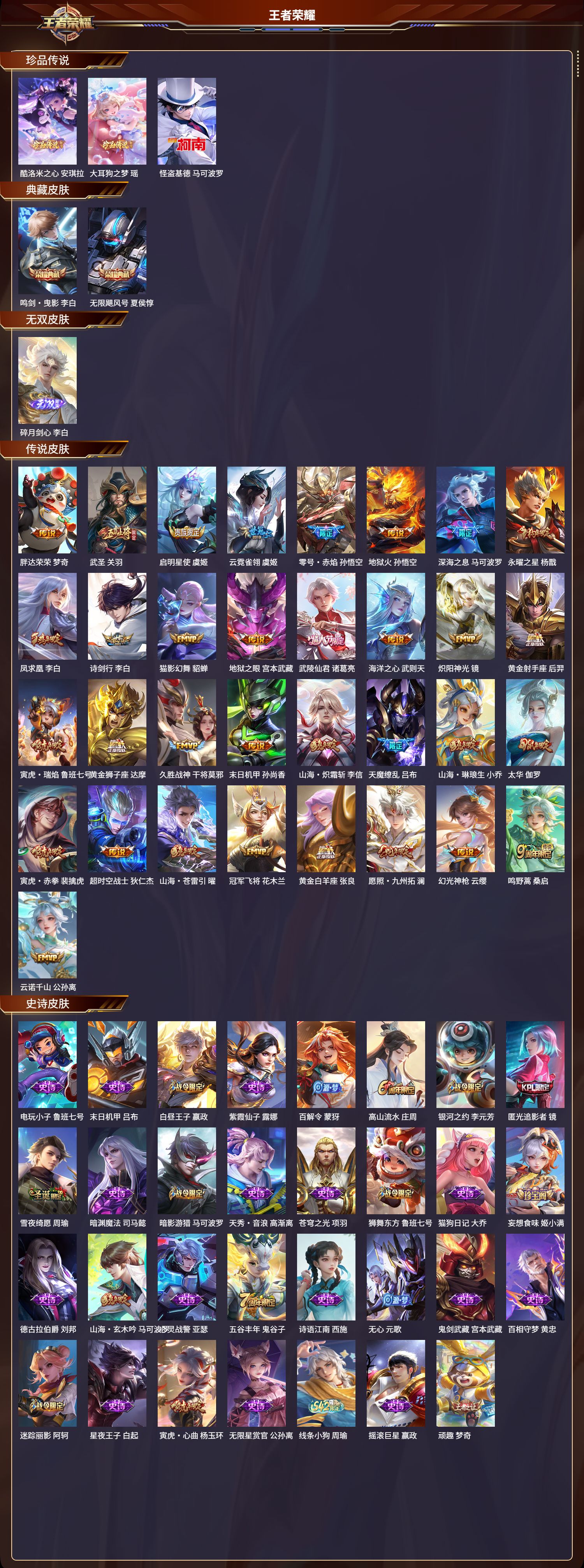 WZCMW4274614王者荣耀账号详情图18