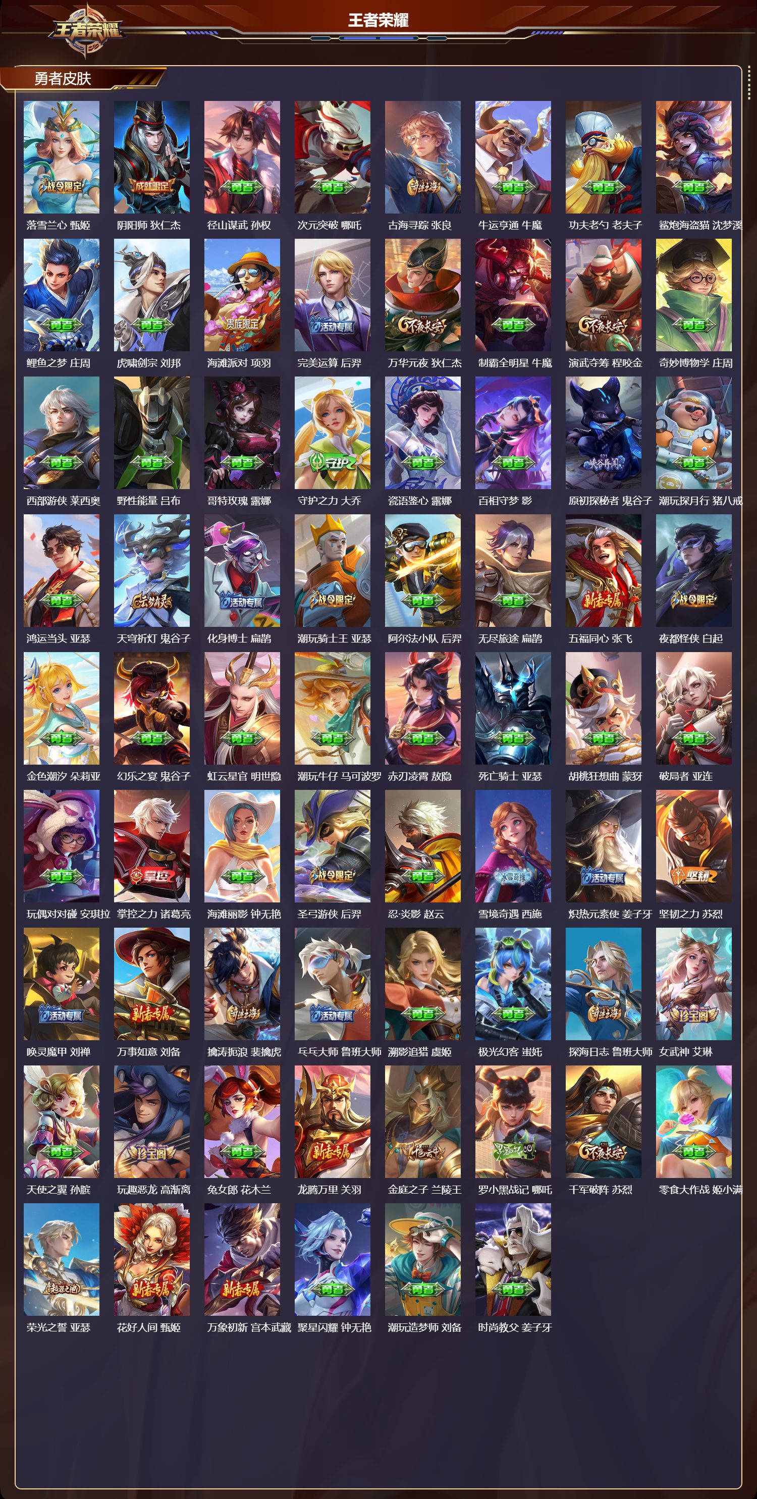 WZMK4276131王者荣耀账号详情图4 WZMK4276131王者荣耀账号详情图4