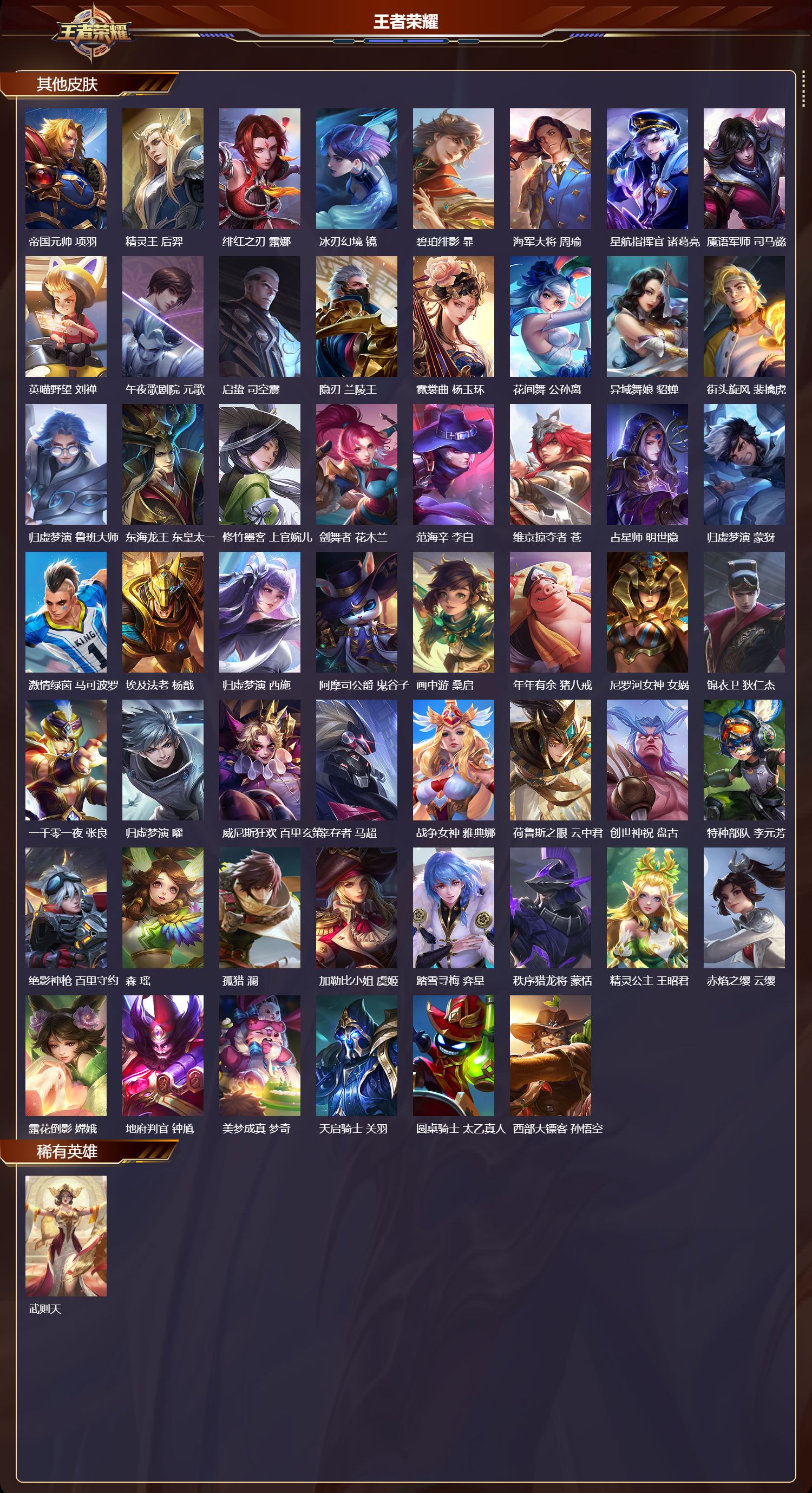 WZQM4275883王者荣耀账号详情图6