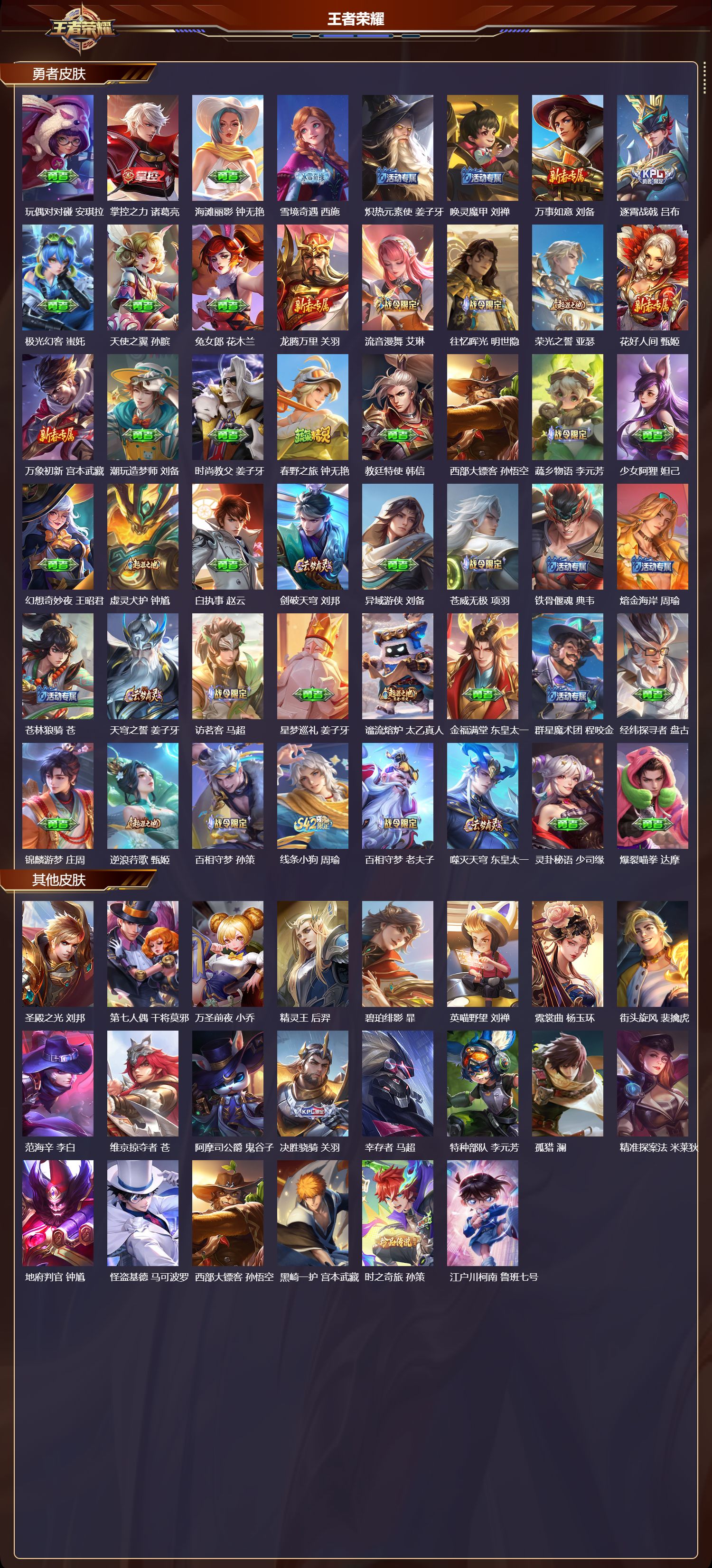 WZQM4275949王者荣耀账号详情图4