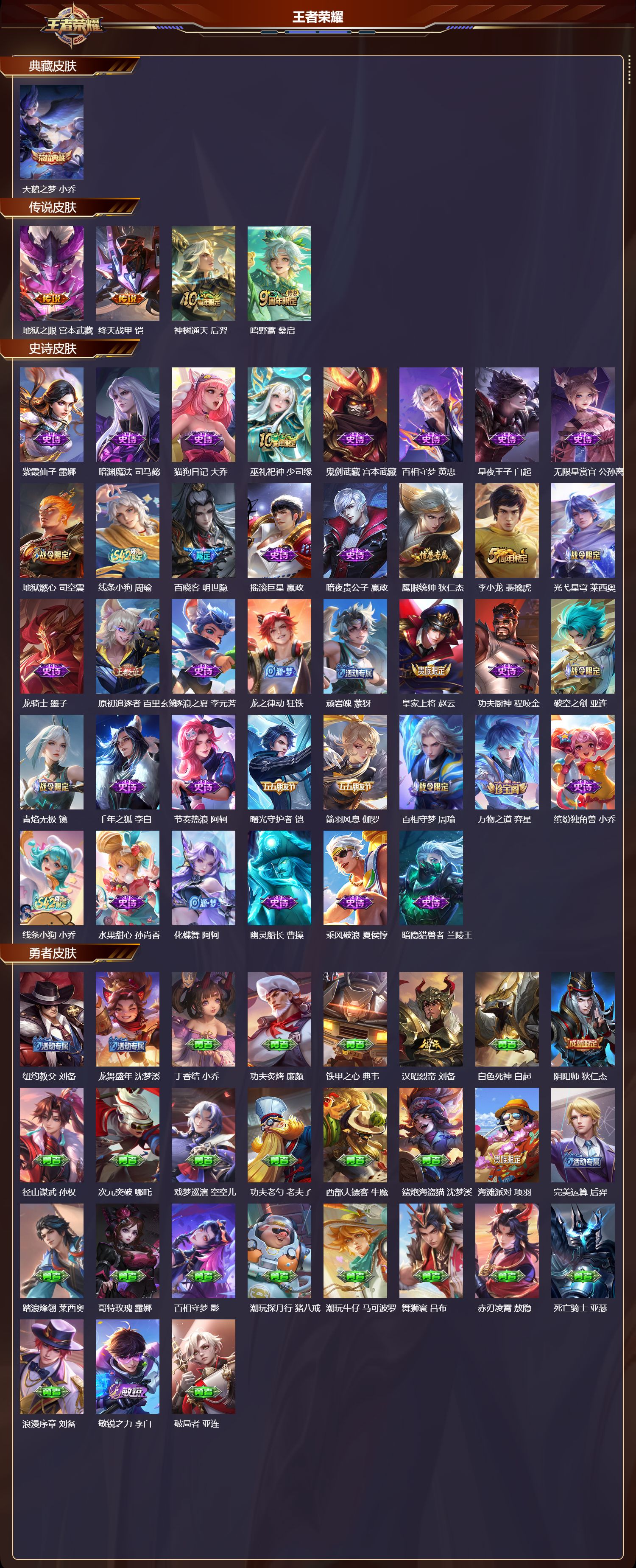 WZCMW4296044王者荣耀账号详情图5