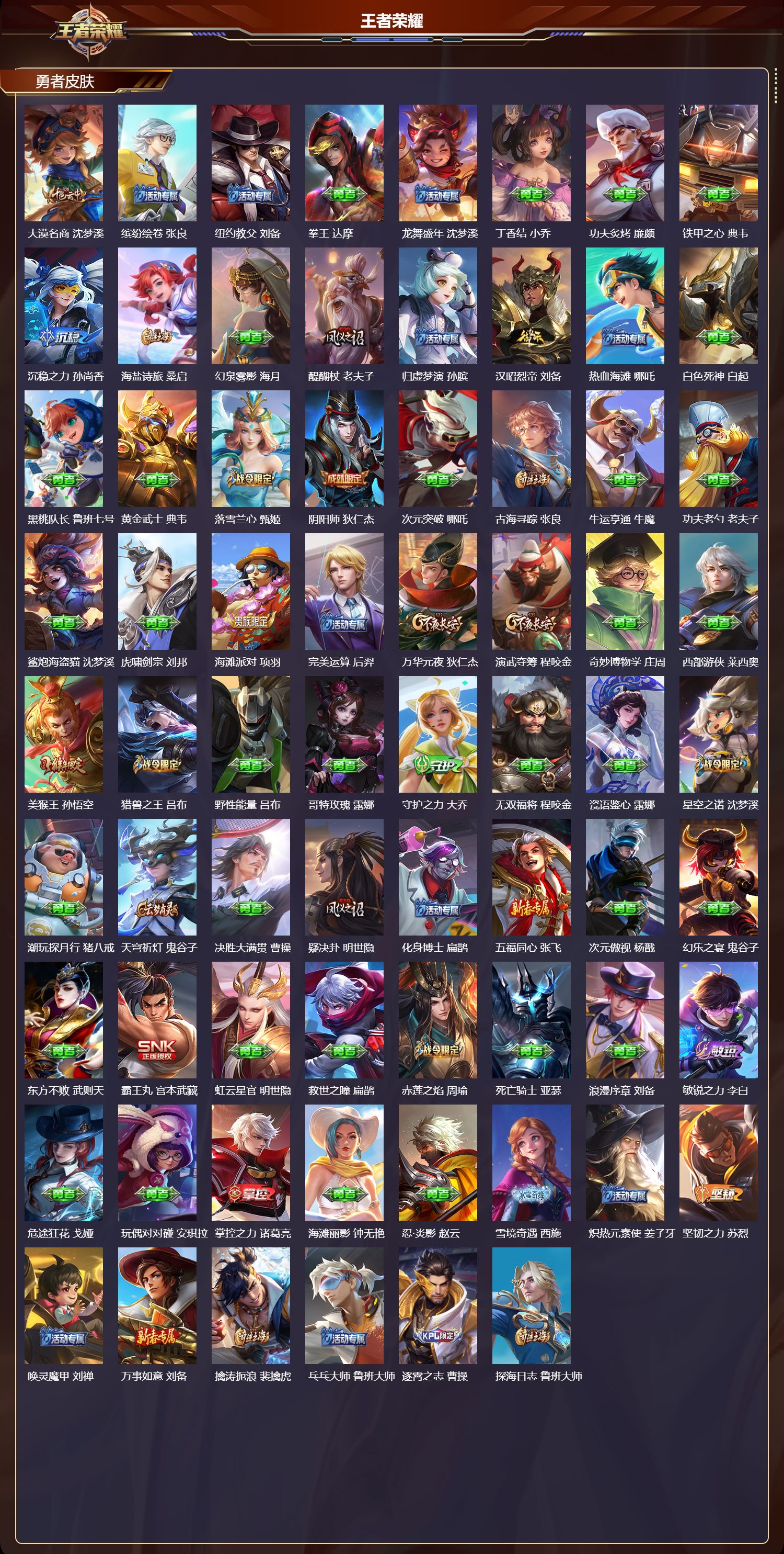 WZQM4276043王者荣耀账号详情图4