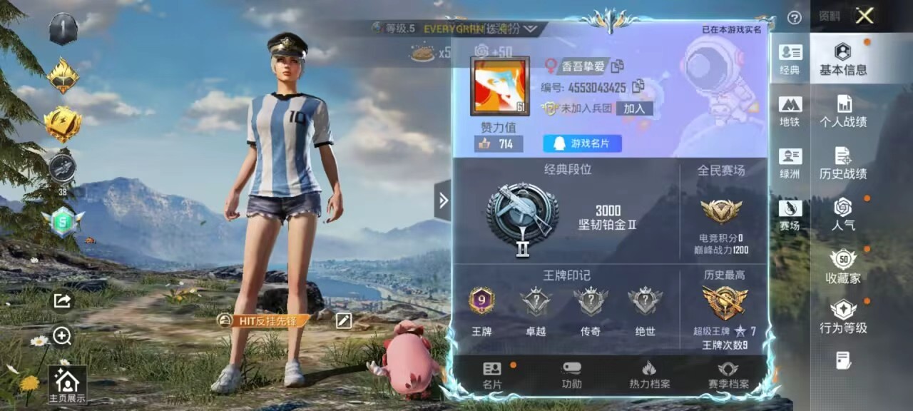 HPSJ4154049和平精英账号详情图3 HPSJ4154049和平精英账号详情图3