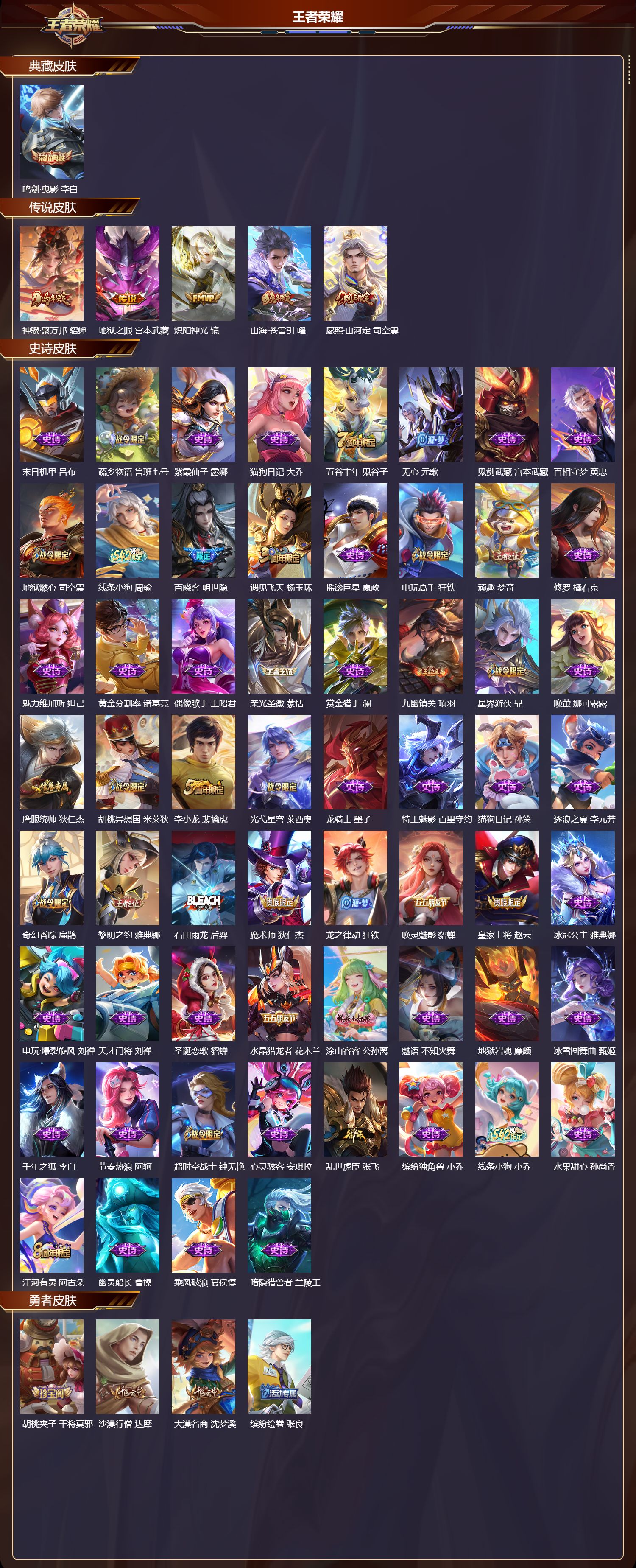 WZCMW4296101王者荣耀账号详情图5