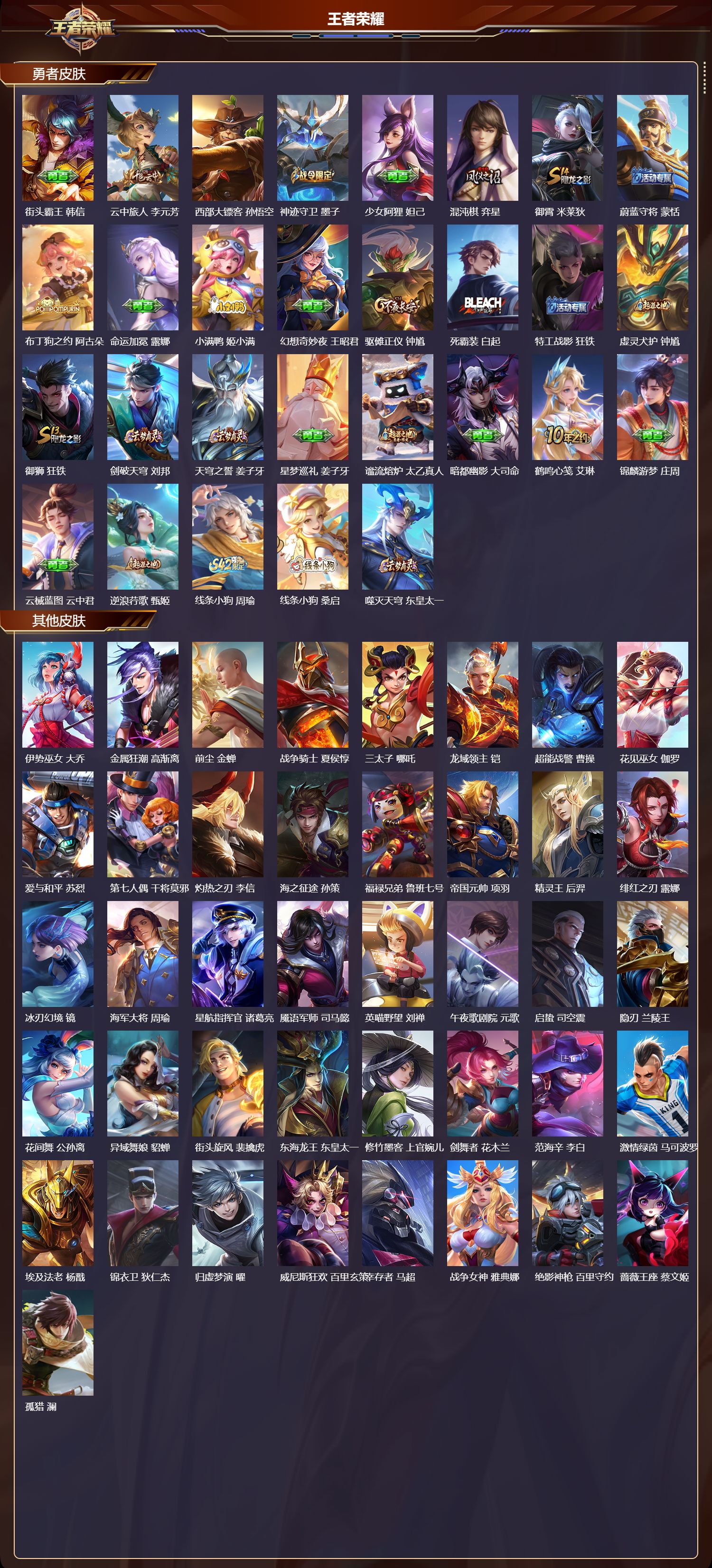 WZQM4275859王者荣耀账号详情图4