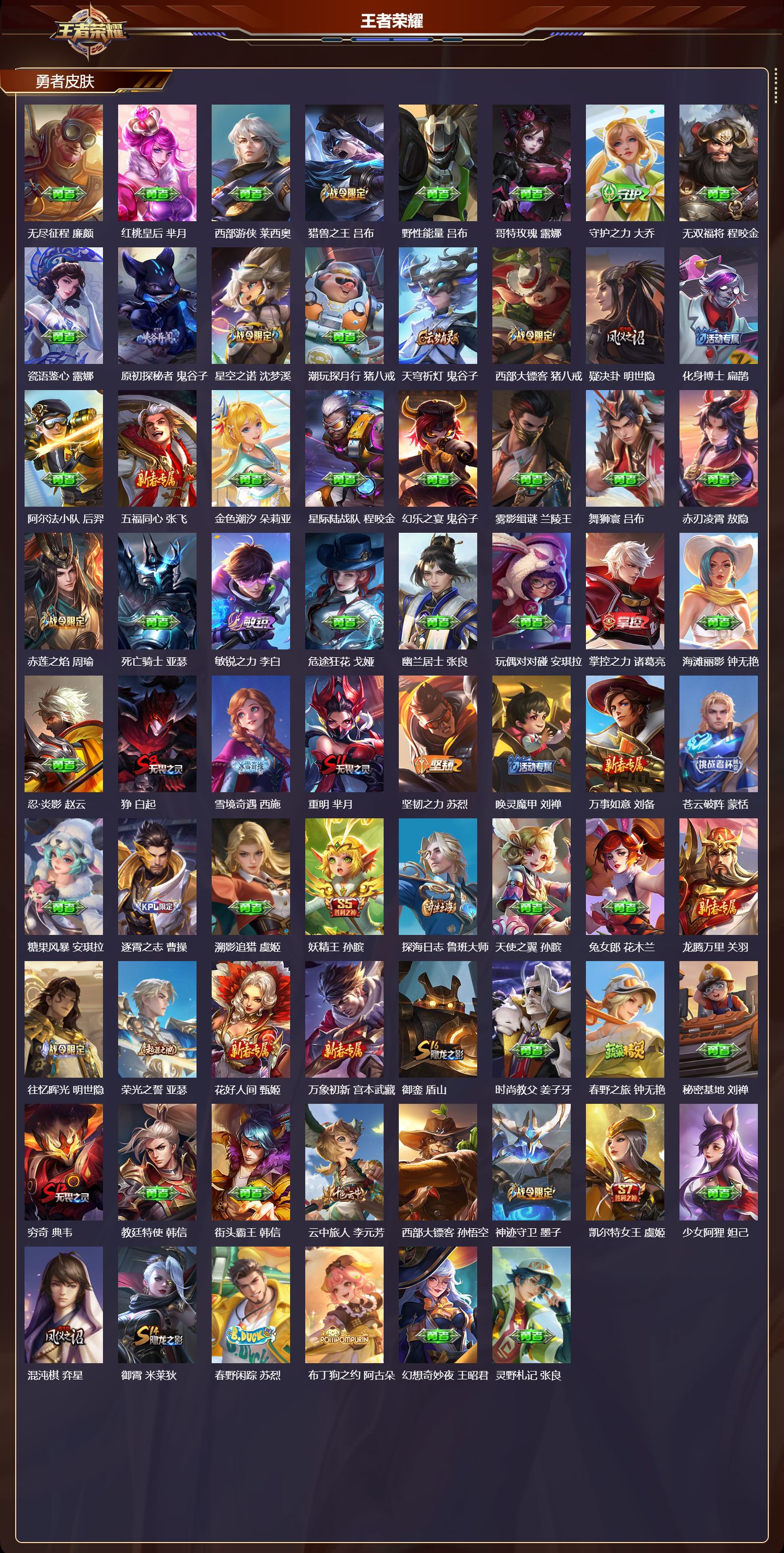 WZCMW4295798王者荣耀账号详情图9