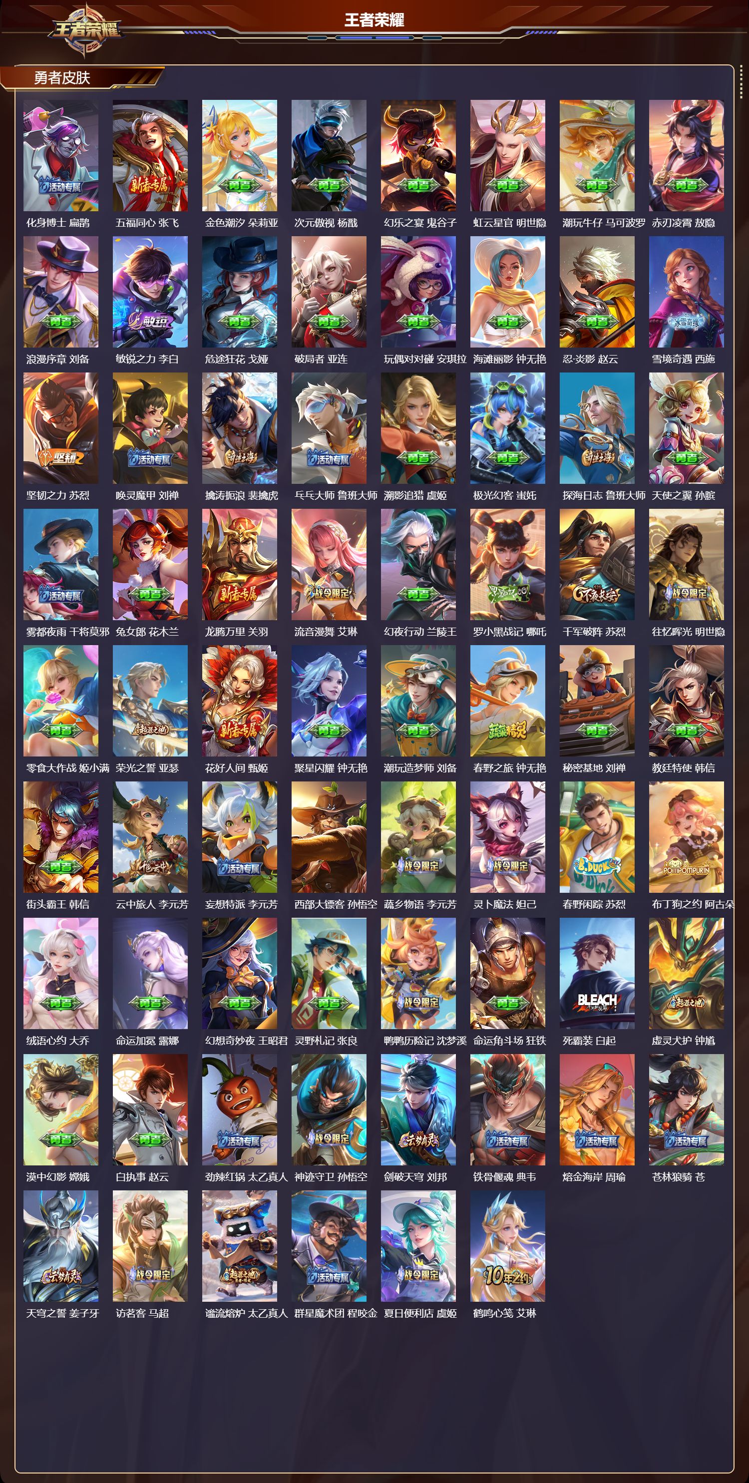 WZQM4276085王者荣耀账号详情图4