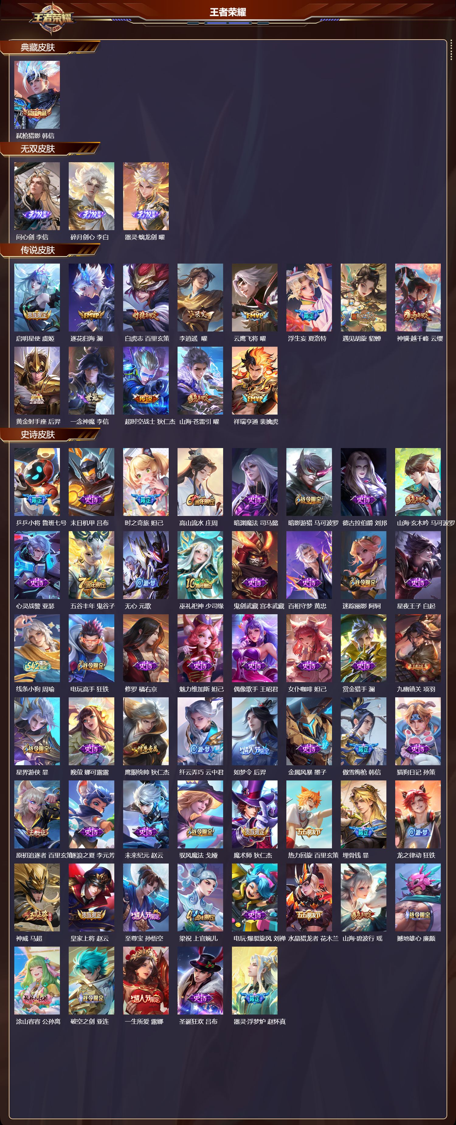 WZCMW4295626王者荣耀账号详情图5