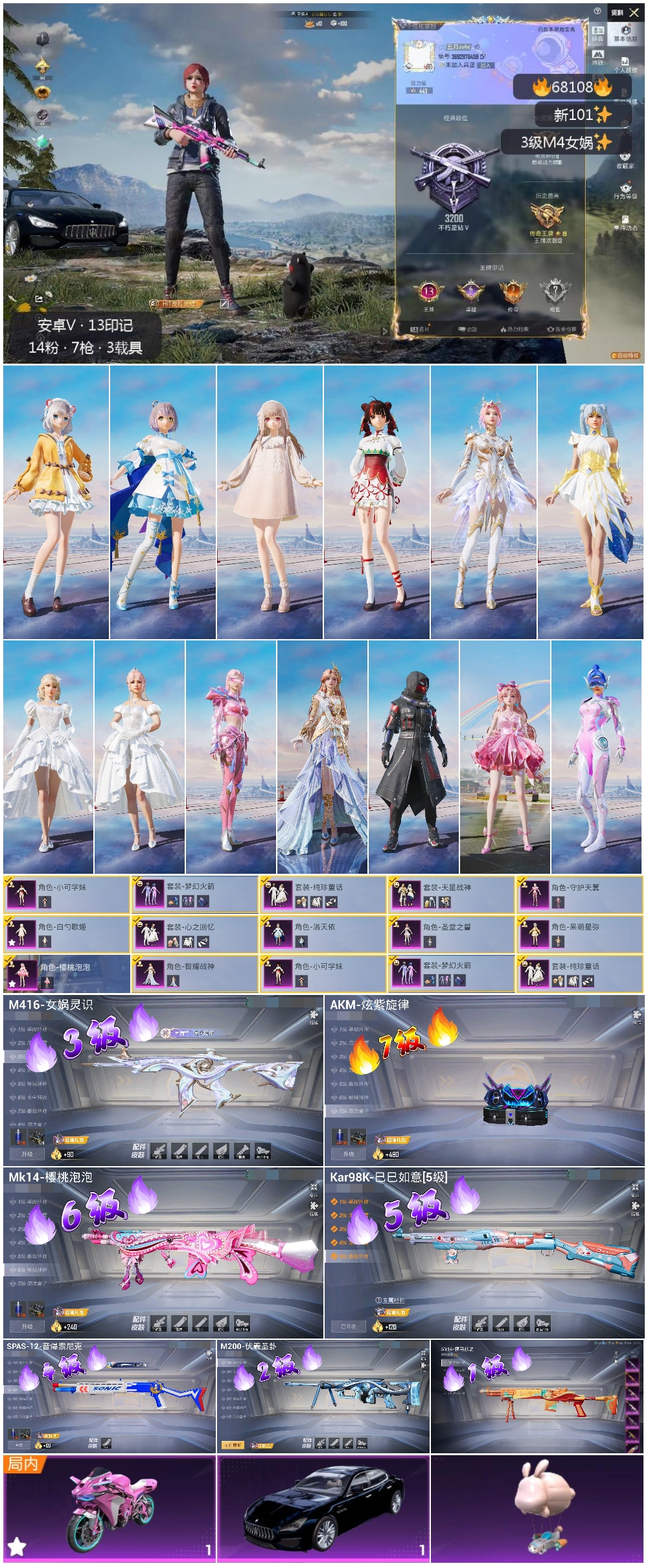 HPSJ4154075和平精英账号详情图4 HPSJ4154075和平精英账号详情图4