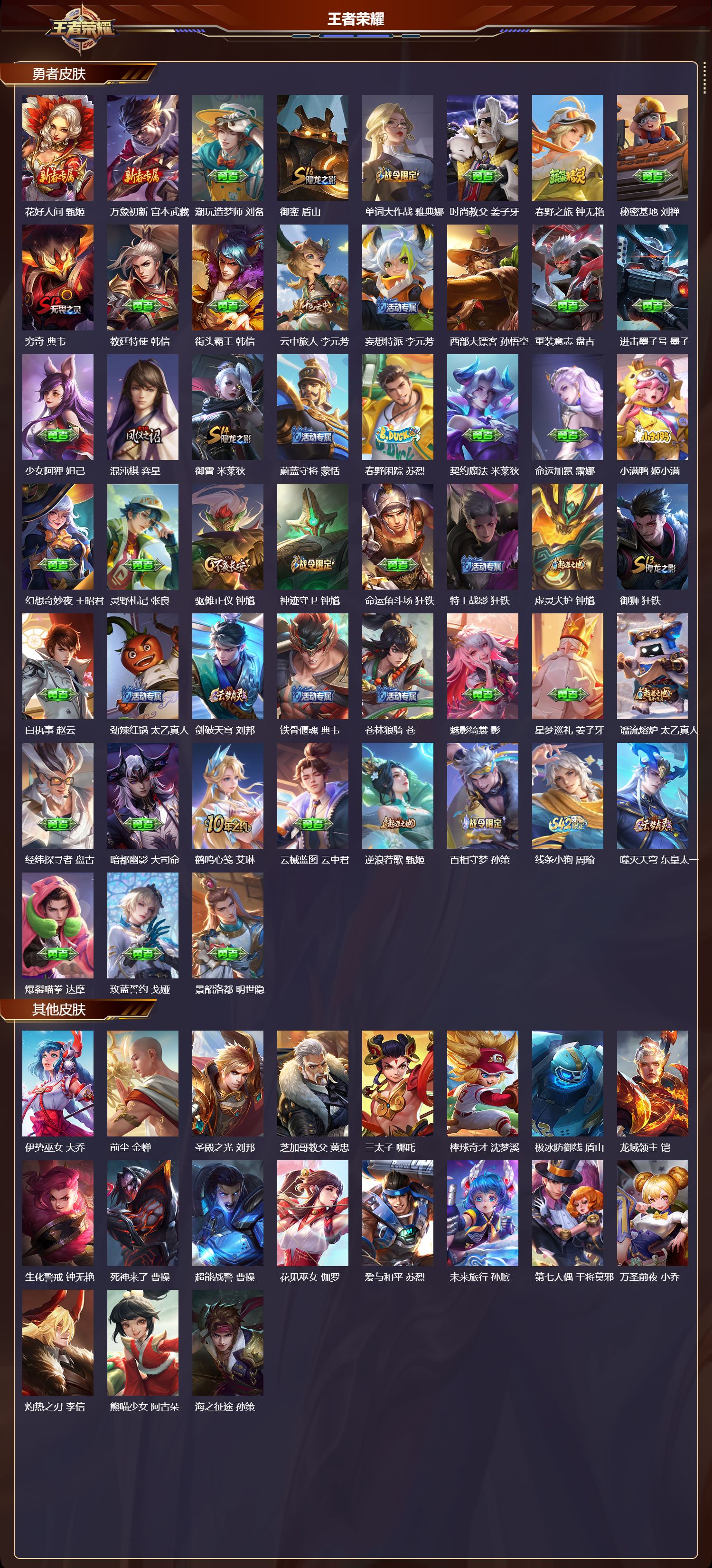 WZQM4275883王者荣耀账号详情图5