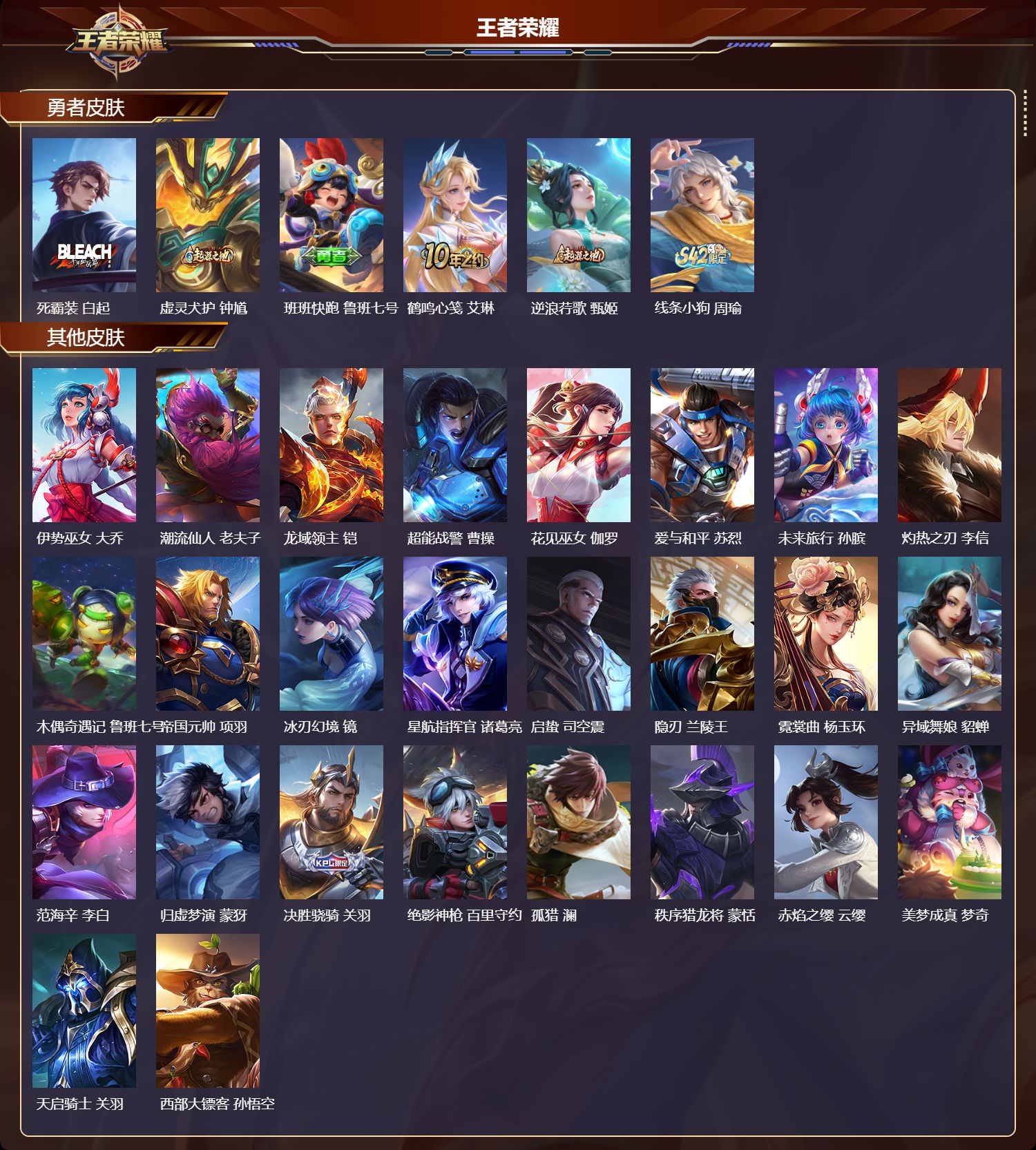 WZQM4275929王者荣耀账号详情图3