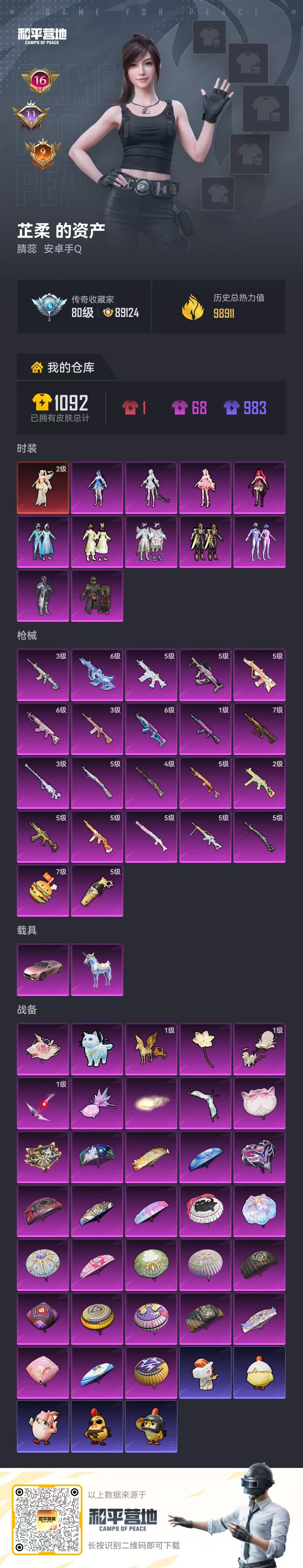 HPSJ4154031和平精英账号详情图2 HPSJ4154031和平精英账号详情图2