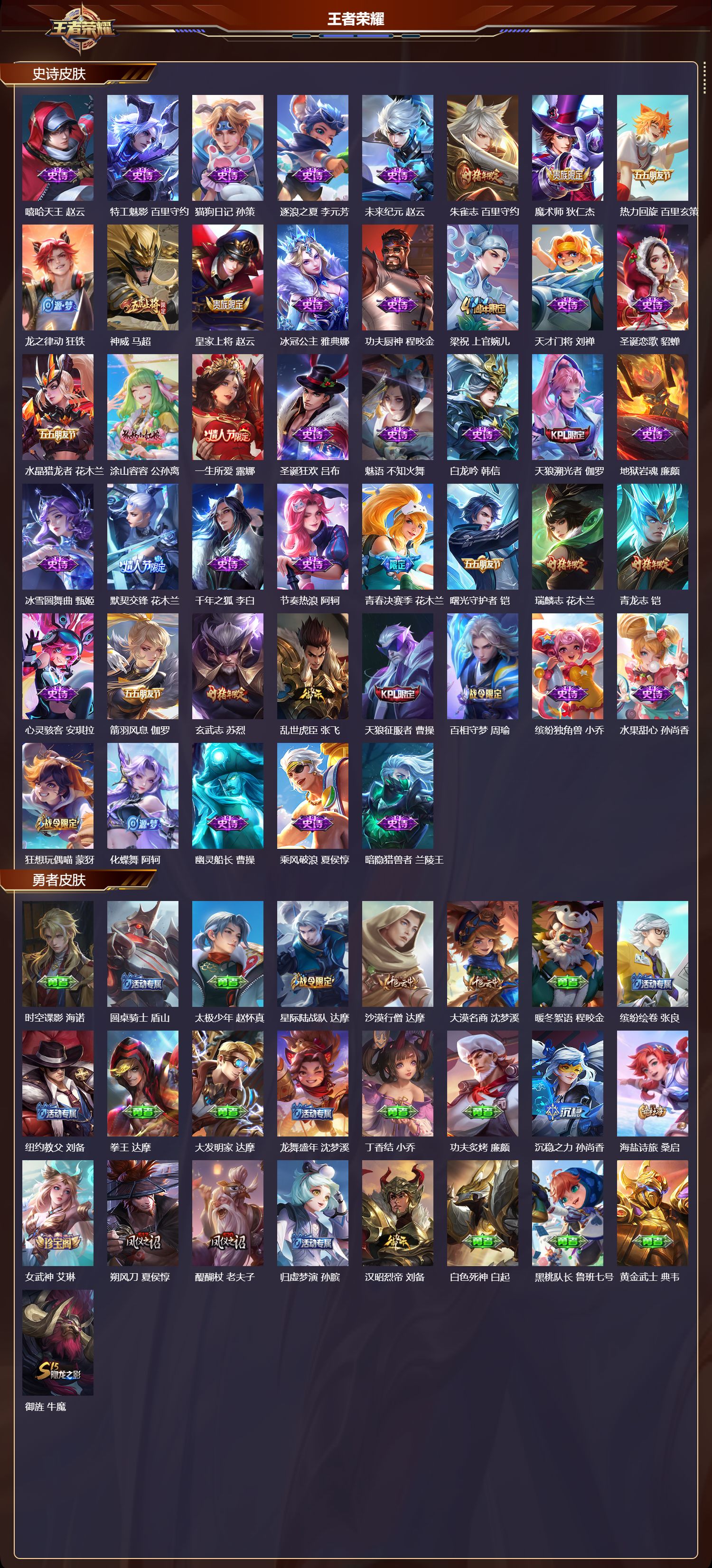 WZQM4275883王者荣耀账号详情图3