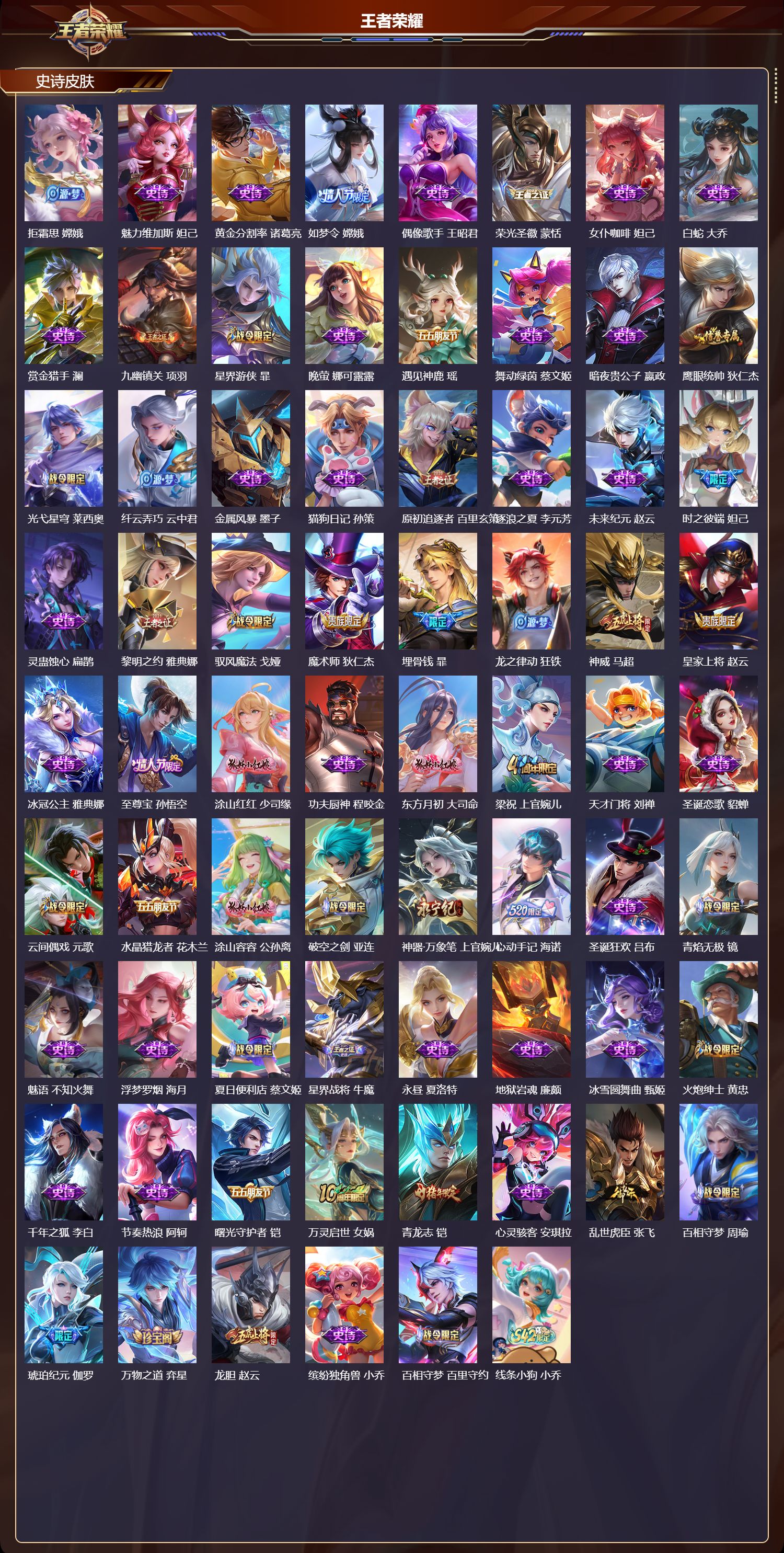 WZQM4276182王者荣耀账号详情图3