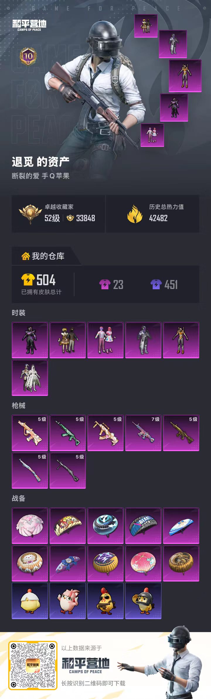 HPSJ4154204和平精英账号详情图2