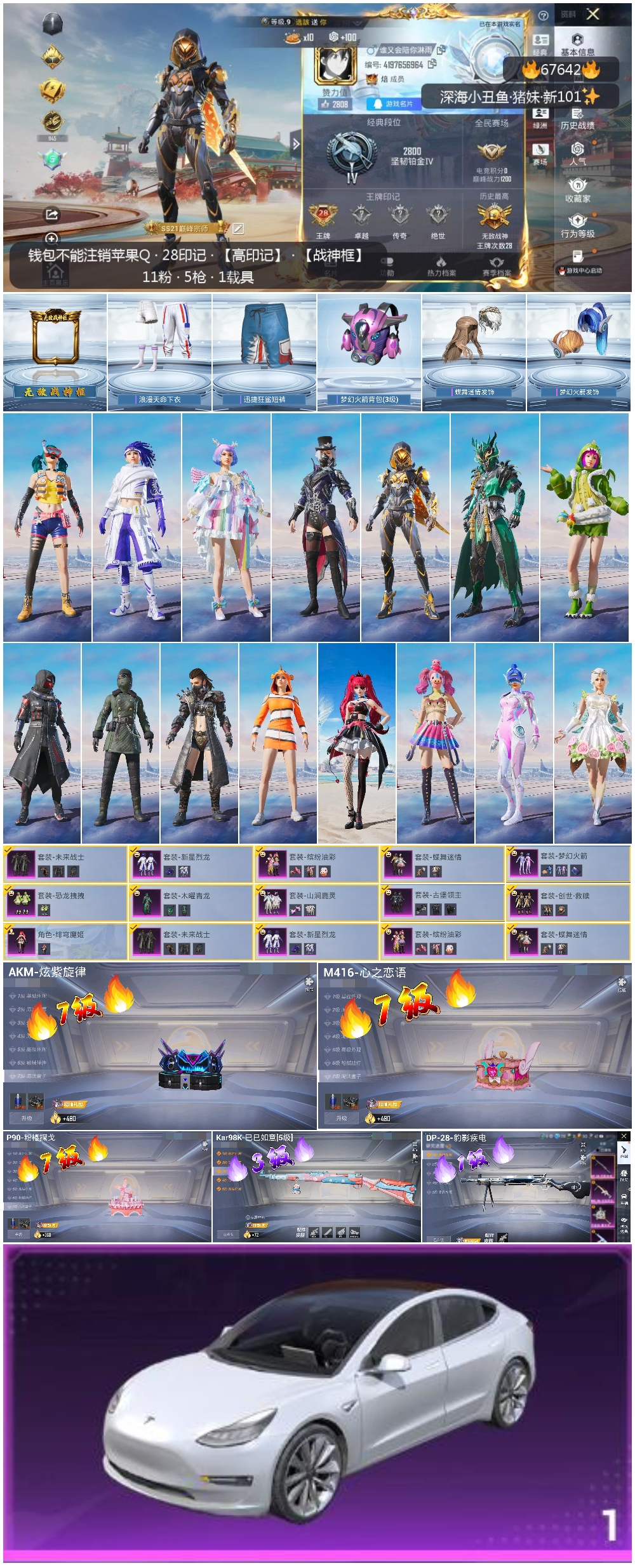 HPSJ4154078和平精英账号详情图4