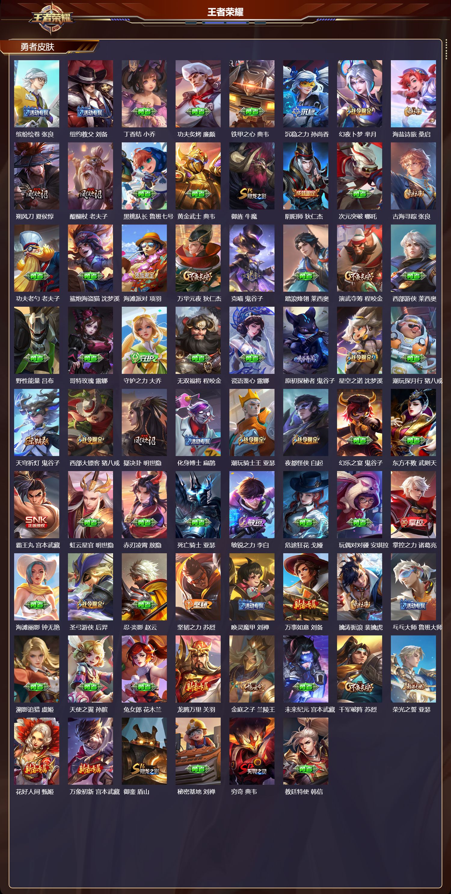 WZQM4275859王者荣耀账号详情图3