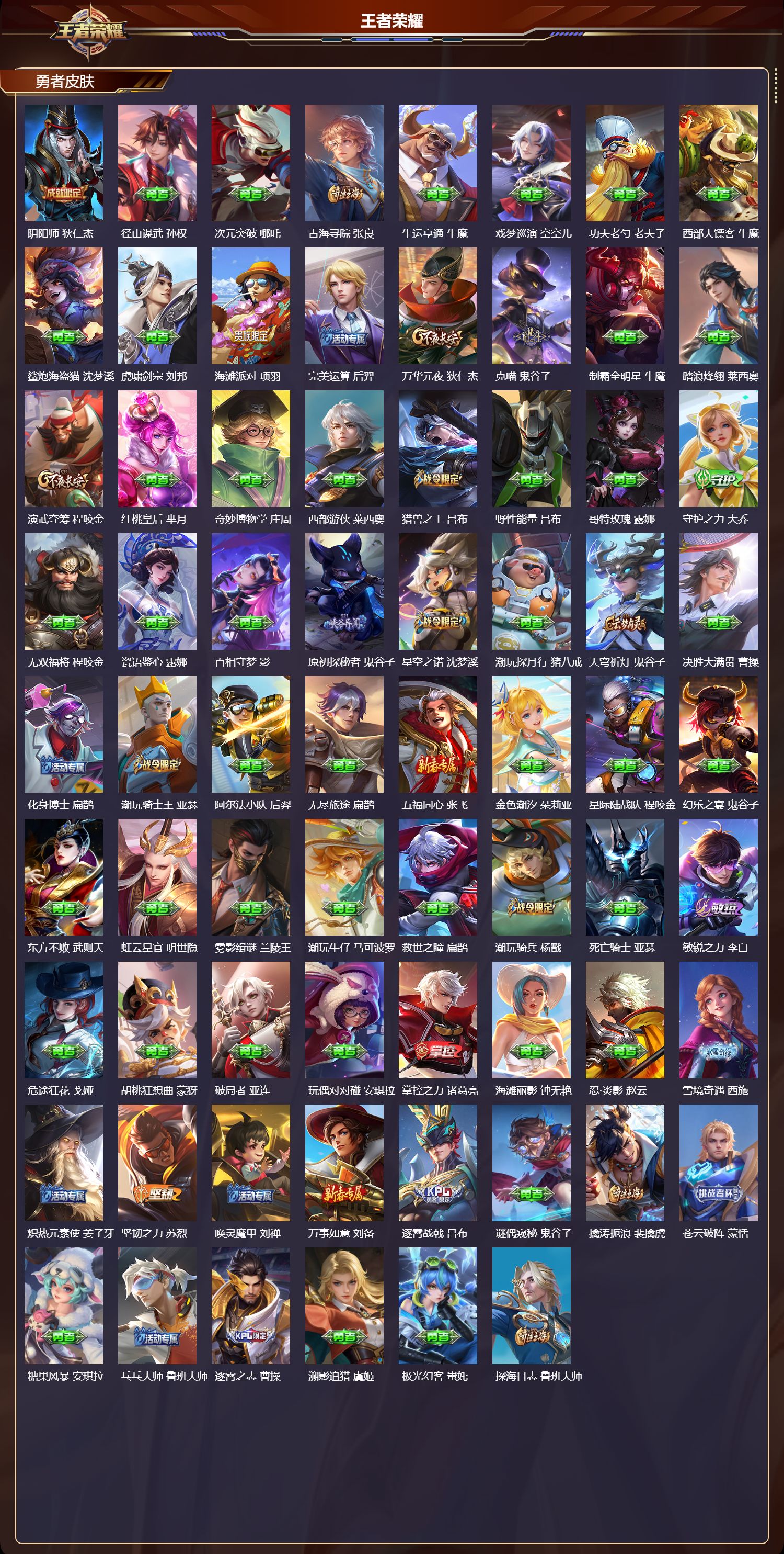 WZCMW4320378王者荣耀账号详情图8