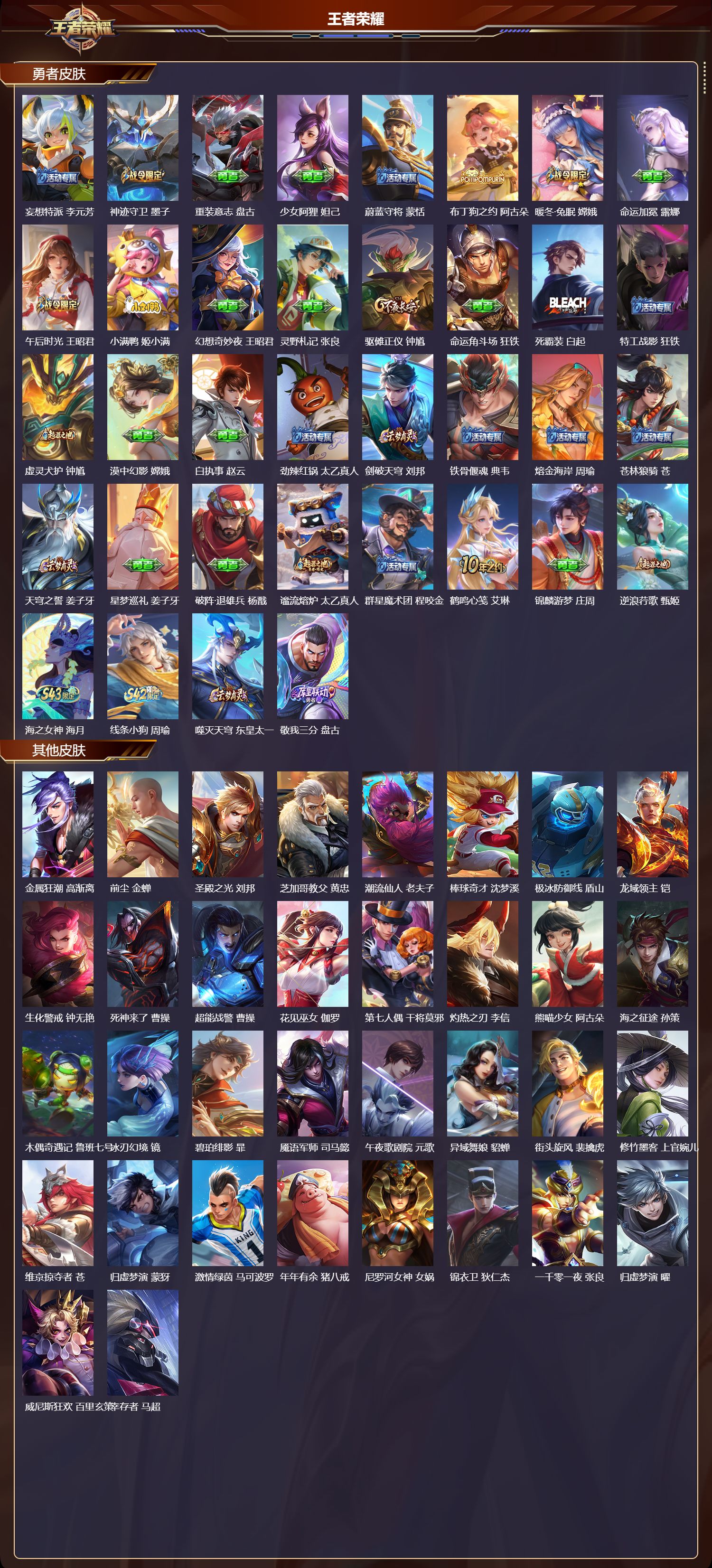 WZMK4295720王者荣耀账号详情图4